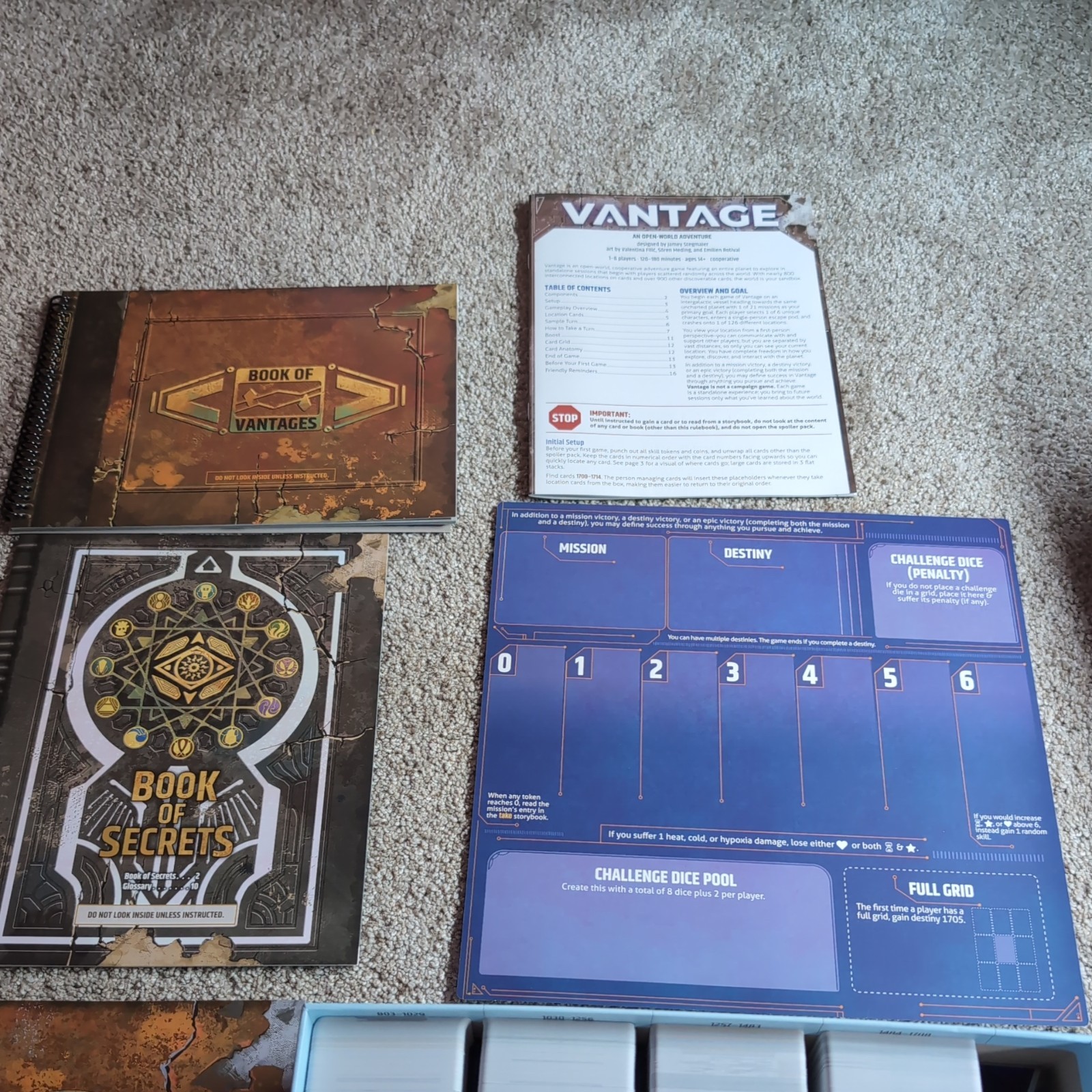 Vantage by Stonemaier Games Very Good condition