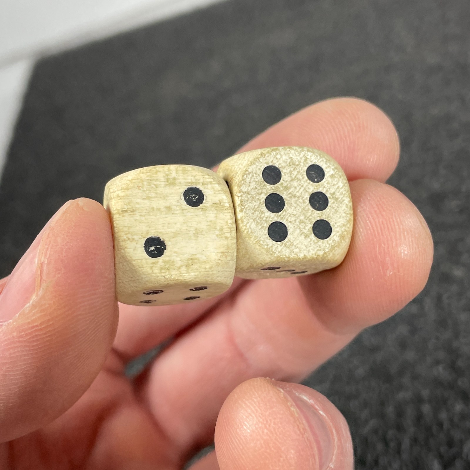 1982 Enchanted Forest Board Game Die Dice (2) Replacement Only