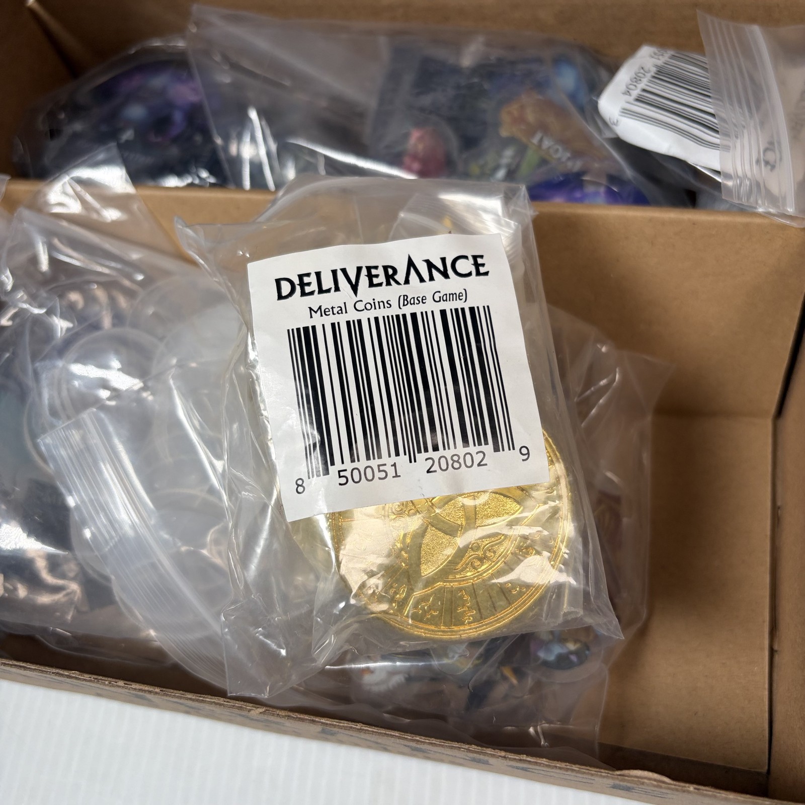 Deliverance Deluxe Board Game Kickstarter All In w/ Acrylic Standees, Mat & More