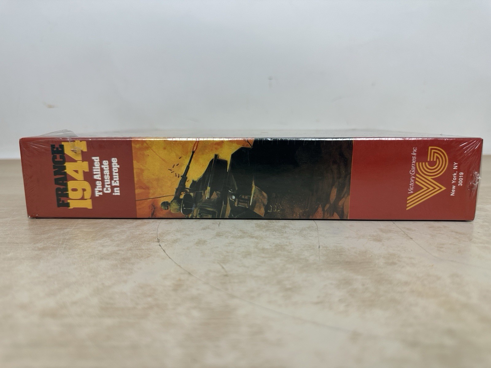 France 1944: Allied Crusade in Europe Board Game: 1986 Victory Games NEW Sealed