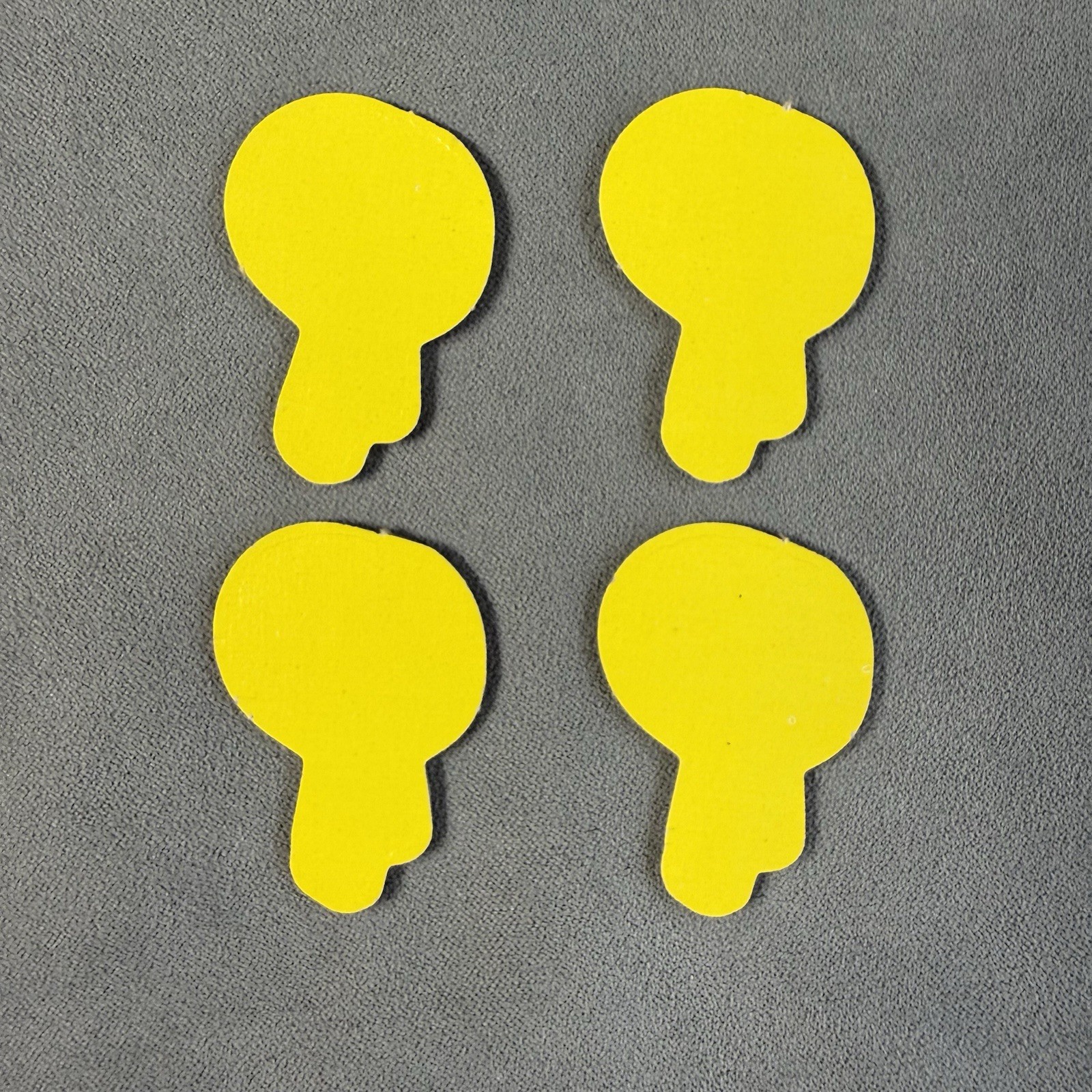 Madeline Scrabble Junior – 4 Replacement Hat Tokens / Game Pieces Parts