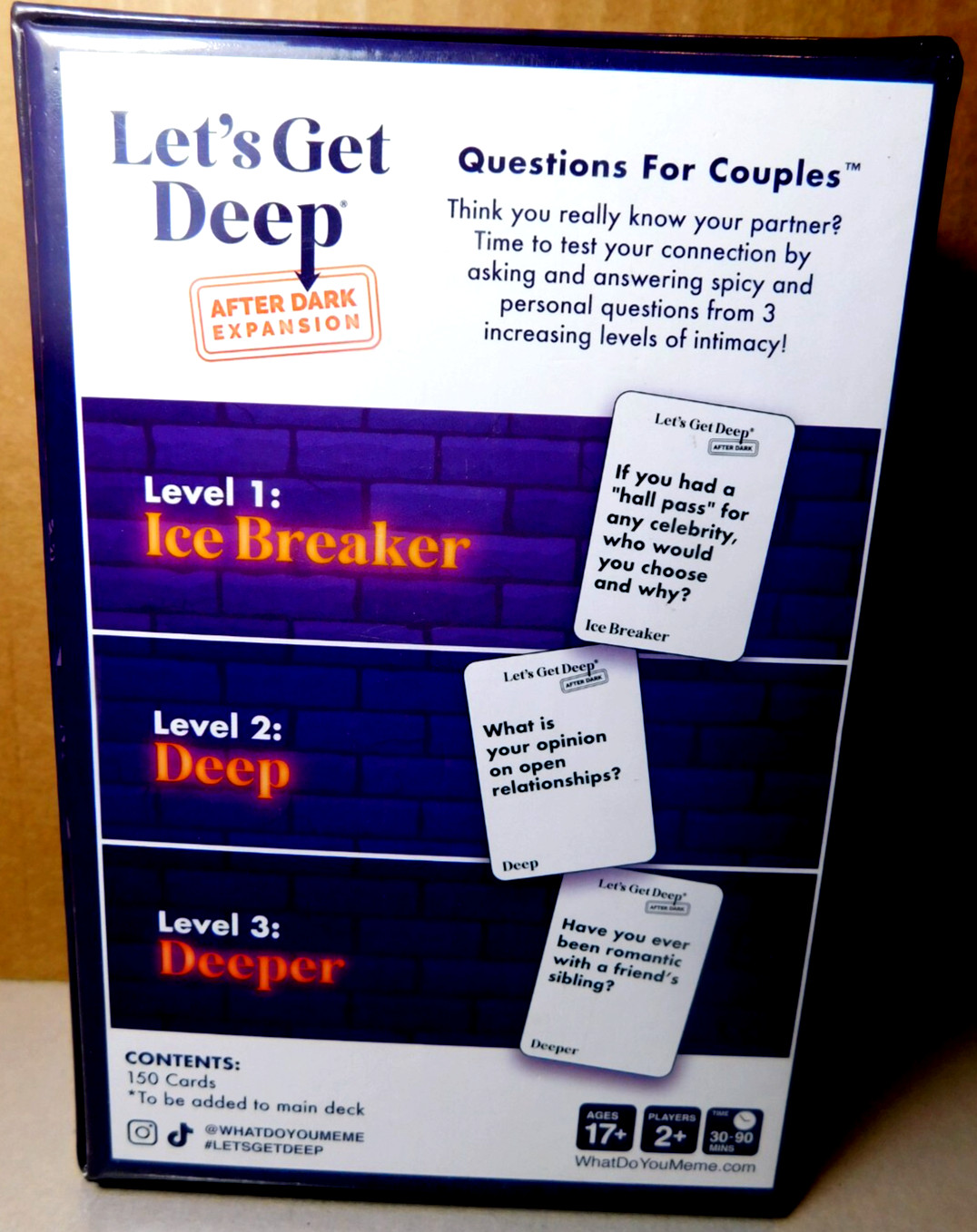 What Do You Meme~Let’s Get Deep Questions For Couples Ages 17 Years & Up