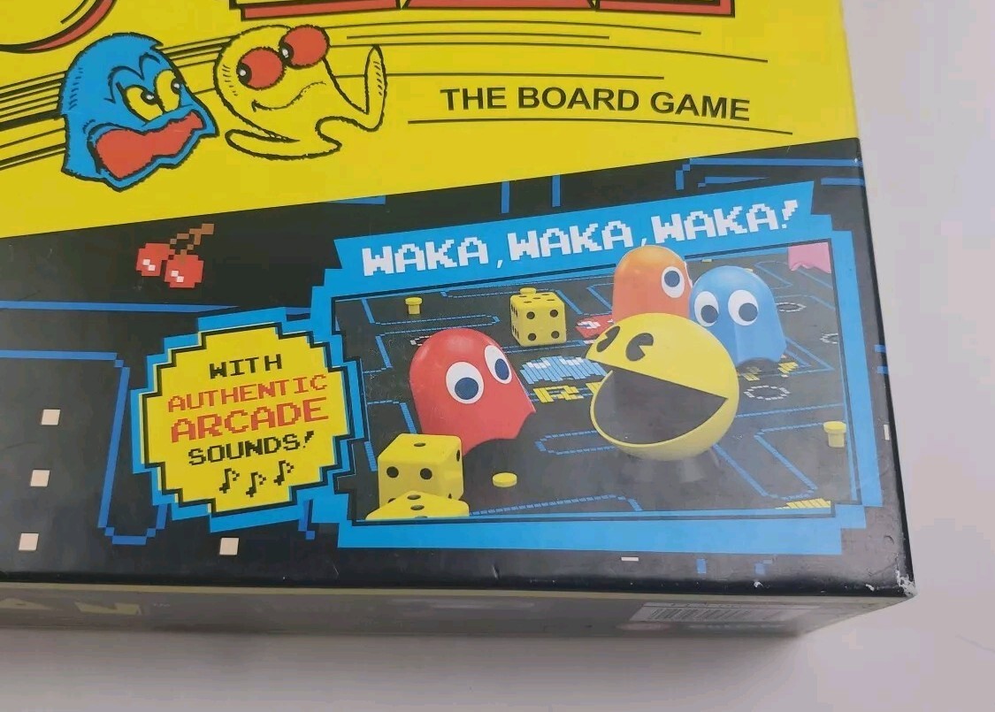 Pac-Man The Board Game ~ Classic Retro Arcade Table Top Game Complete Waka, Waka
