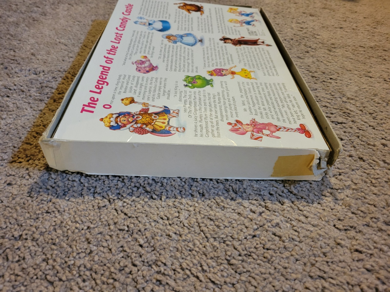 Candy Land Board Game 1999. Incomplete. Missing 1 Card.