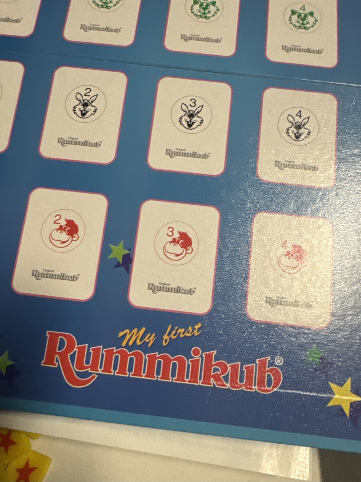My First Rummikub 5 and Up No Reading Pressman 1994 Complete with Instructions