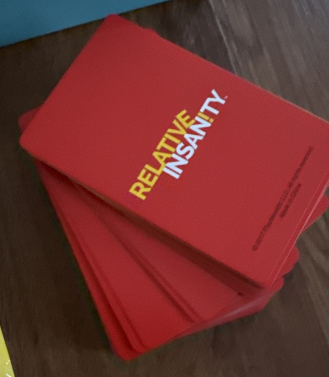 Relative Insanity Party Family CardGame – Cards Sealed By Playmonster