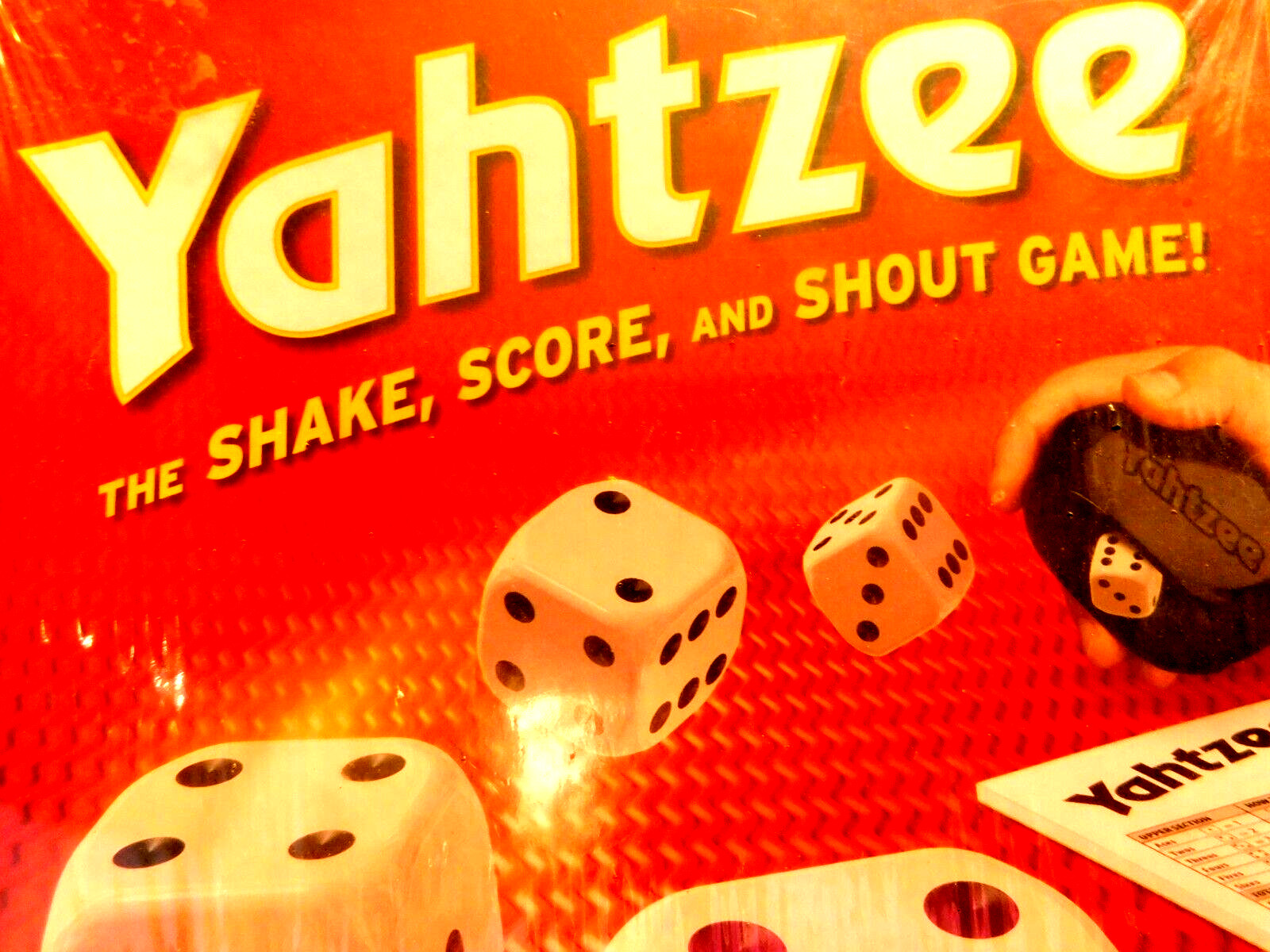 Hasbro Gaming~Yahtzee Dice Game Sealed NEW!!