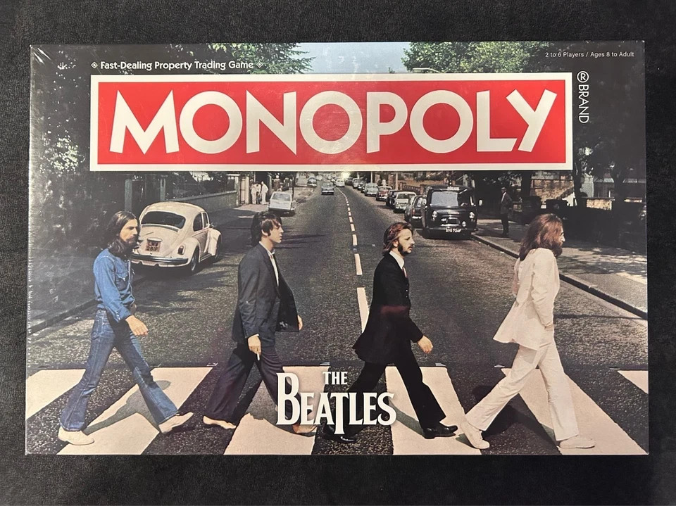 Monopoly THE BEATLES Officially Licensed Game NEW SEALED Abbey Road