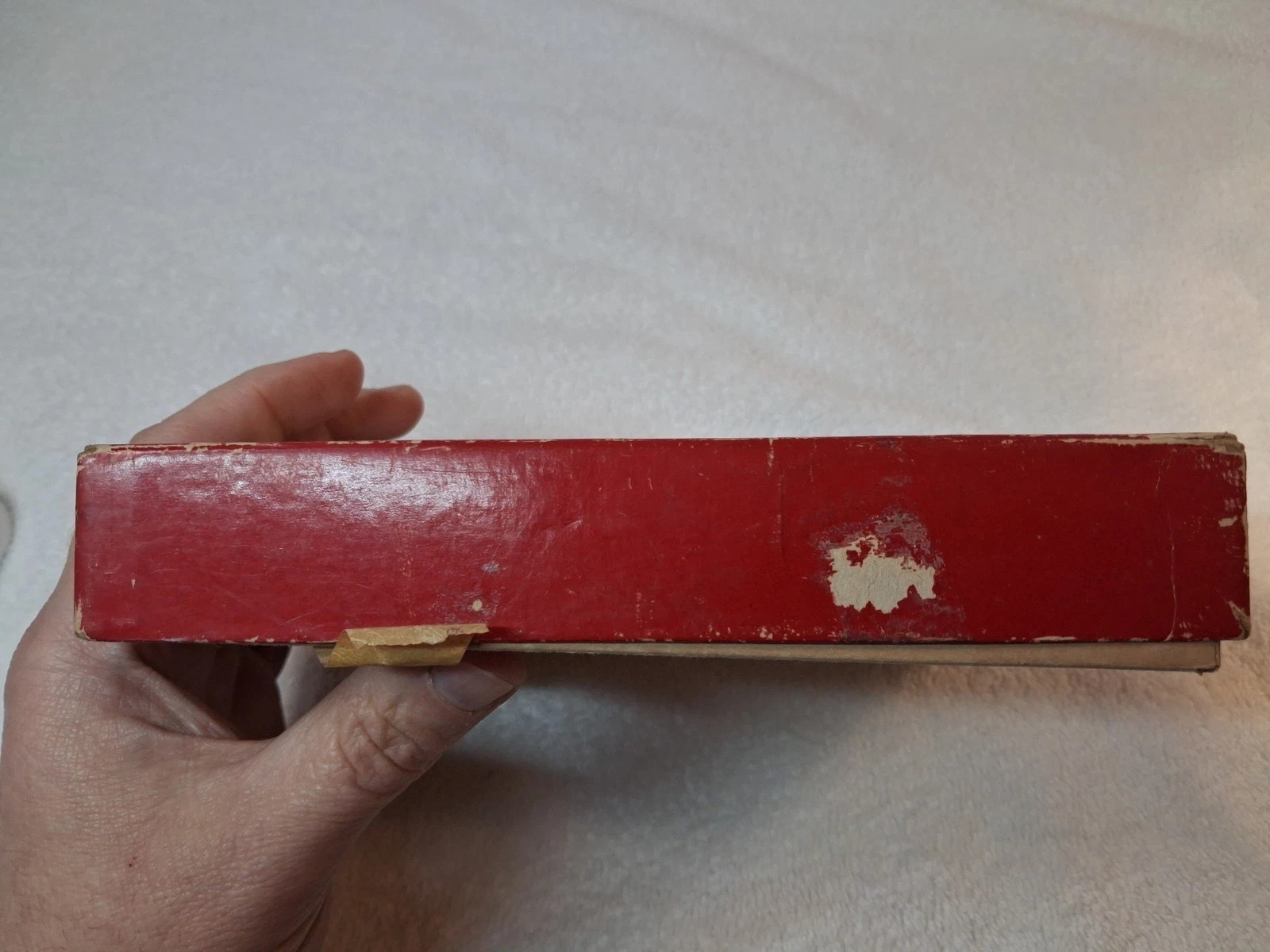 Monopoly Popular Version Box Set Parker Brothers 1950’s Red Box- INCOMPLETE
