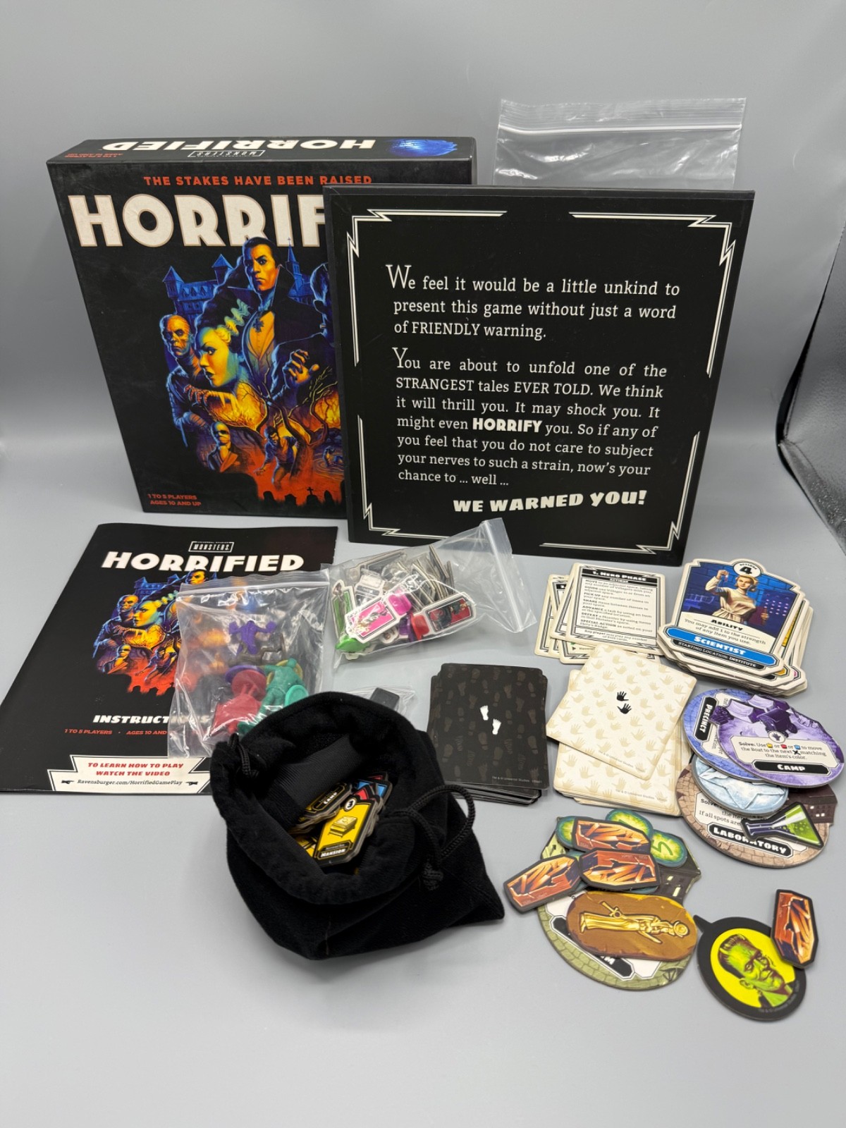 Ravensburger 60001836 Horrified Universal Monsters Strategy Board Game