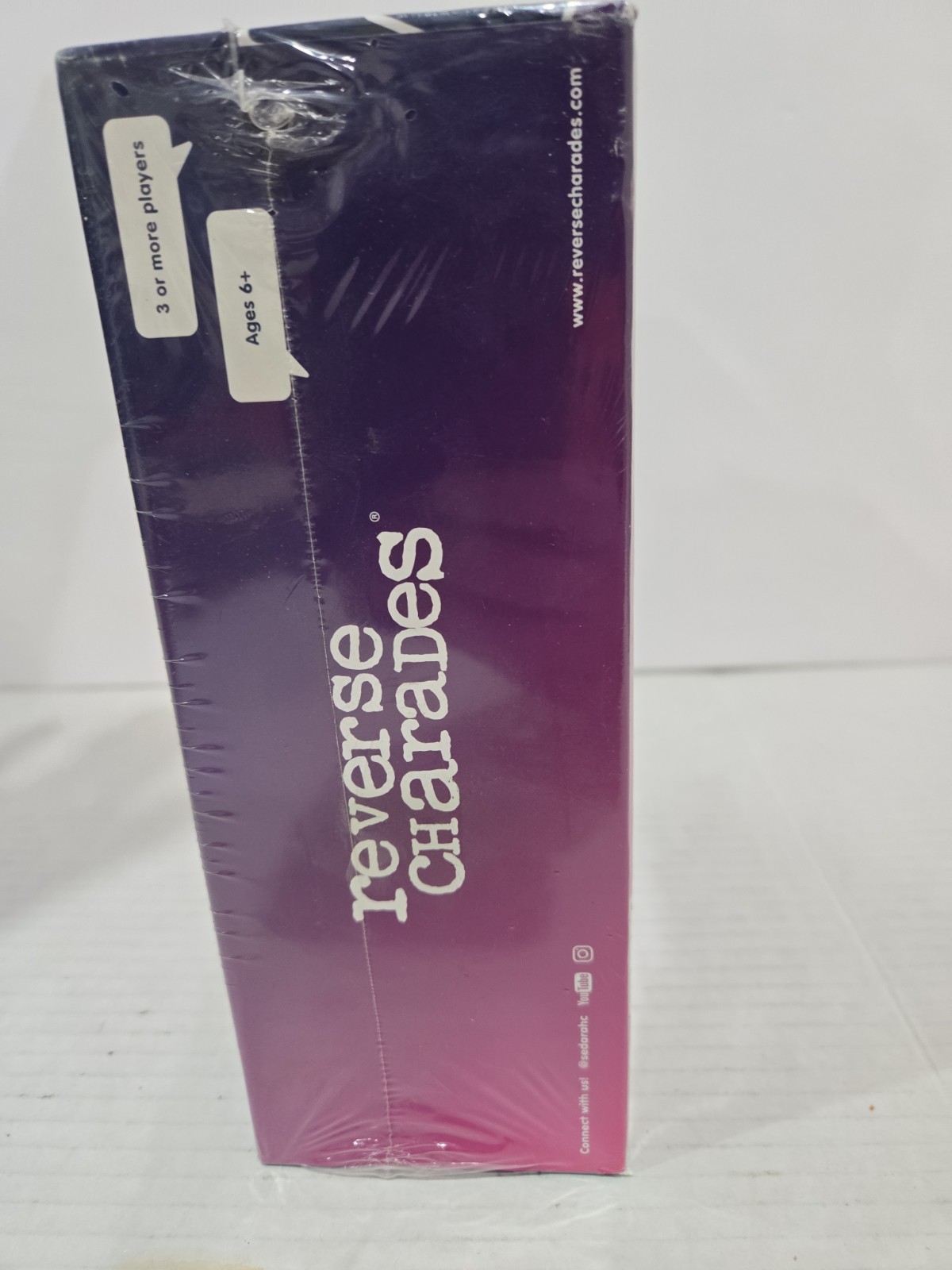 The Original Reverse Charades Party Game • 720-Word Edition • Factory Sealed NEW