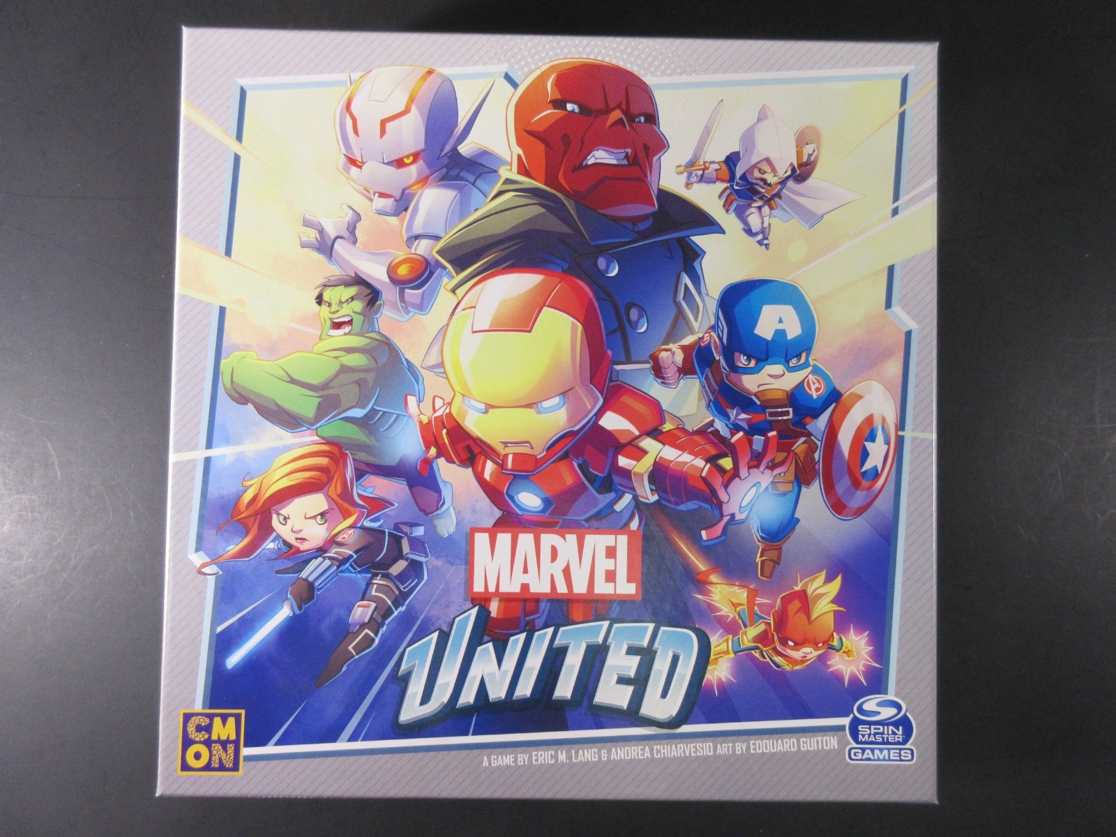 PAINTED Marvel United Core Set CMON 2020 All Parts Avengers Captain America Hulk