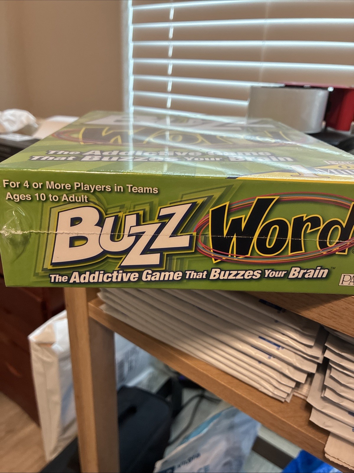 BUZZ WORD Game Family Friends Game Night Fun 2012 Patch Products NEW Sealed