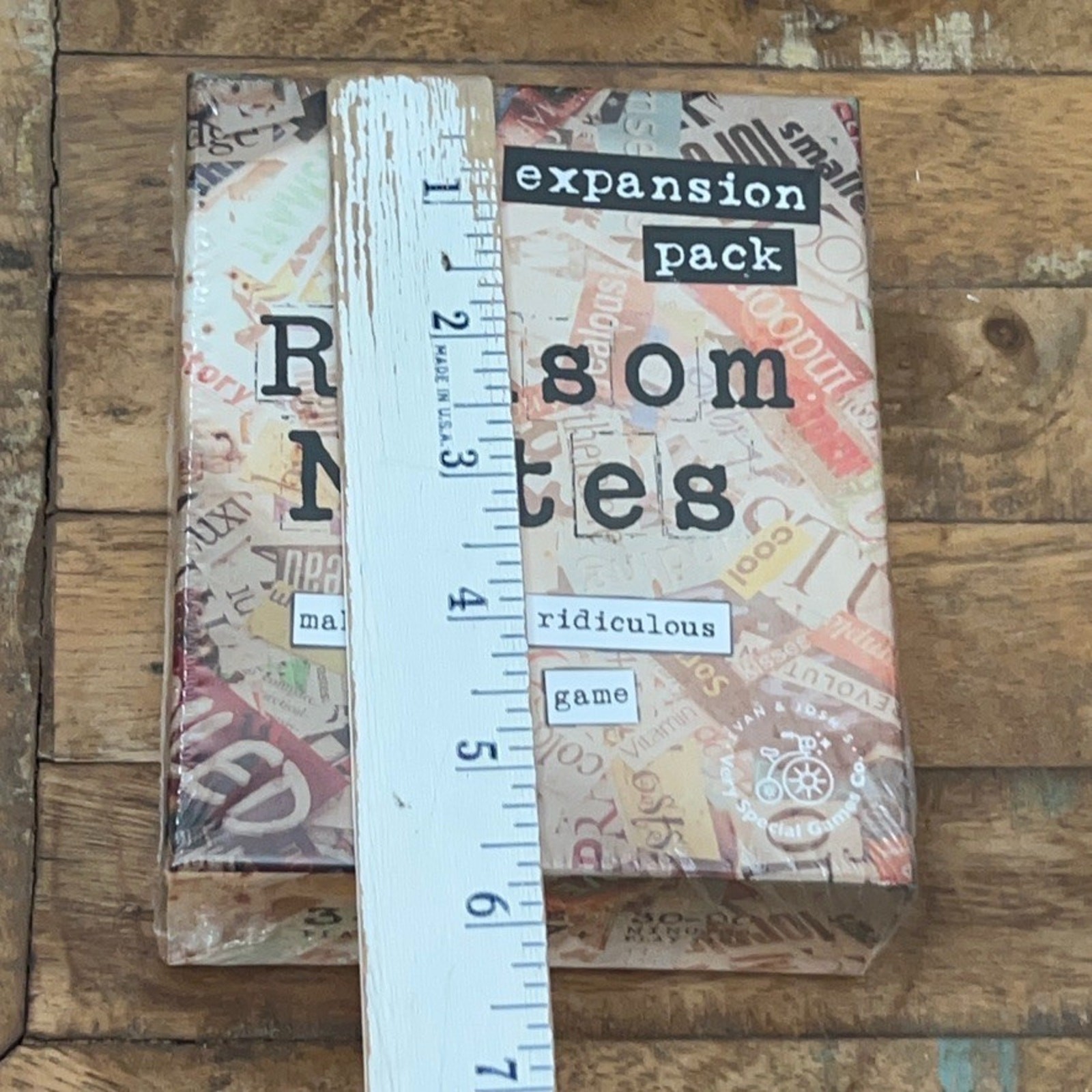 SEALED Ransom Notes The Ridiculous Word Magnet Party Game Expansion Pack