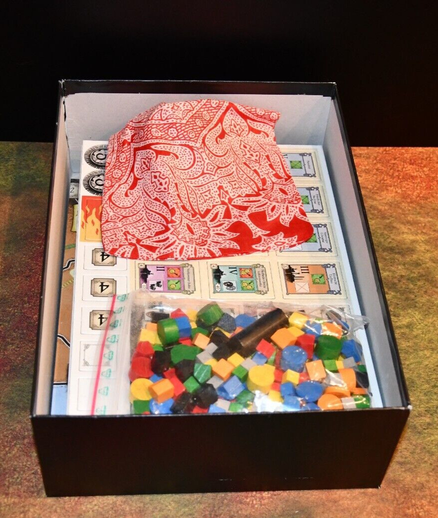 Spielworxx Boardgame Kohle & Kolonie Box Vg (Minor Box Repair)*
