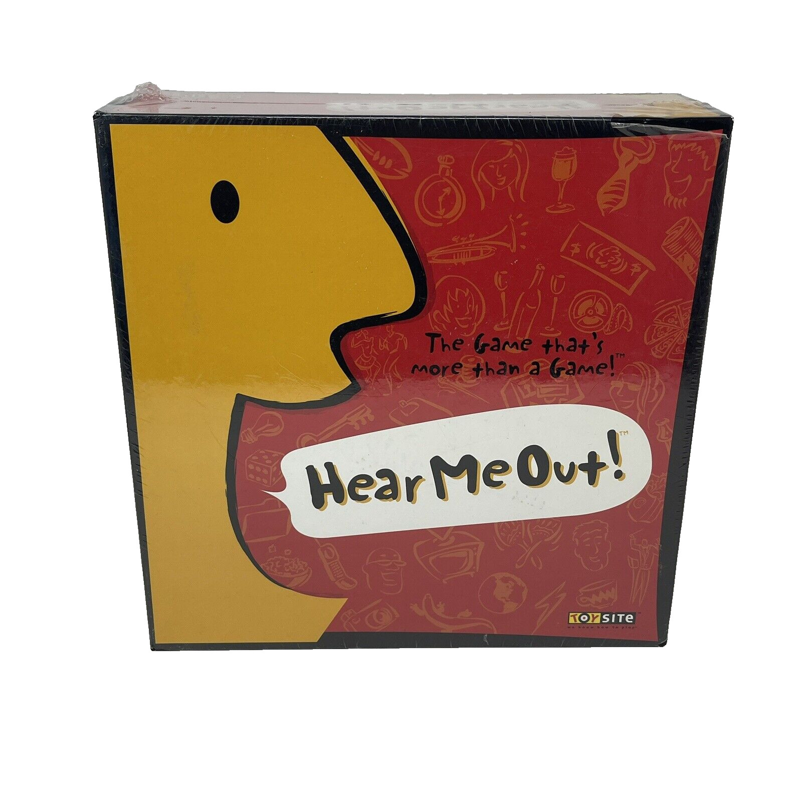 Vintage Hear Me Out Board Game 2 to 6 Players Ages 12 To Adult ToySite 2002 NEW
