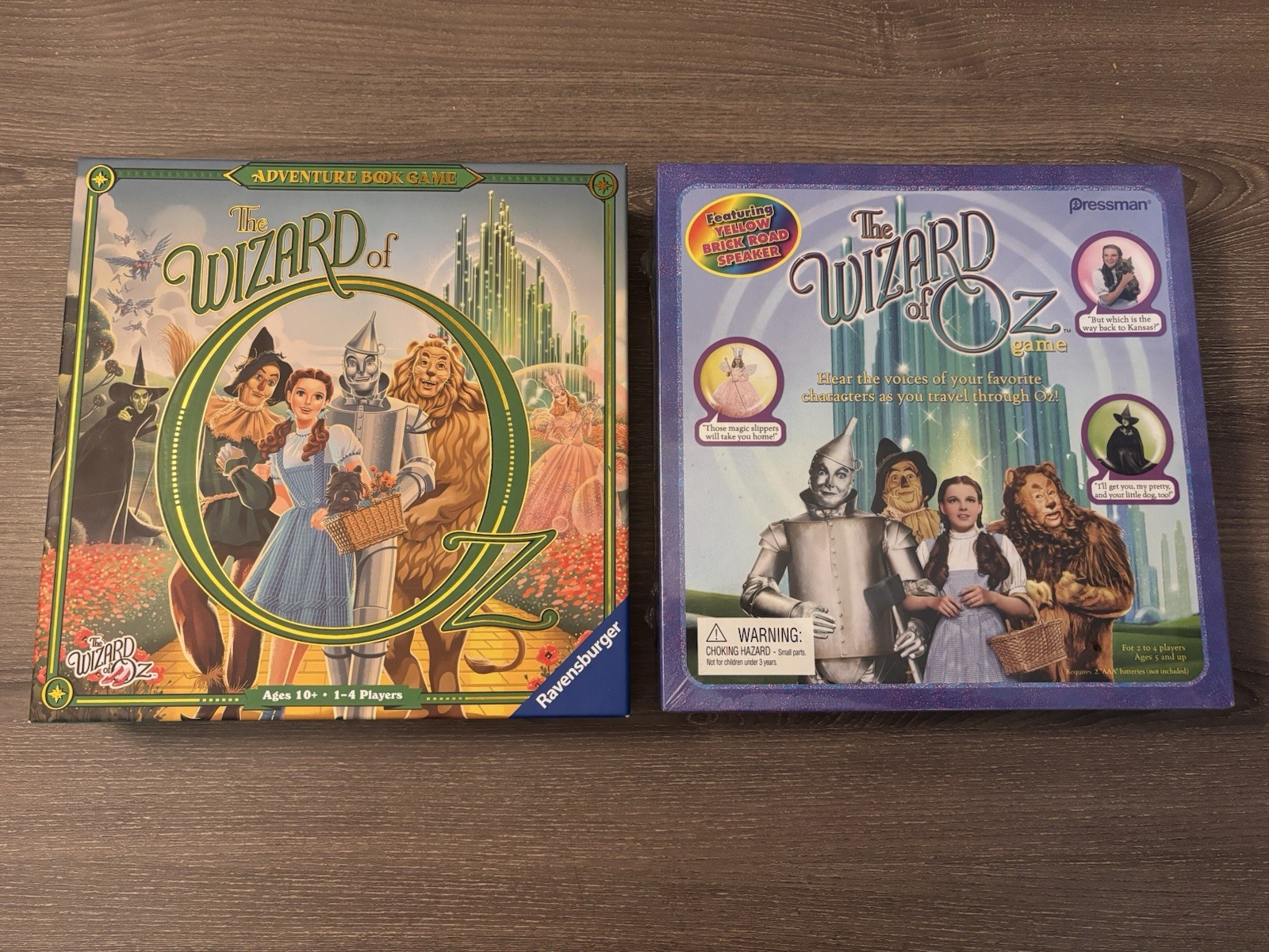 Wizard Of Oz Board Games Miscellaneous Lot Of 4