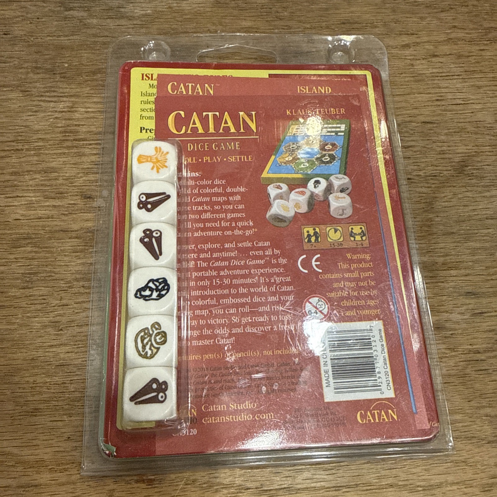 Catan Dice Game By Klaus Teuber’s Settlers Of Catan – VERY GOOD
