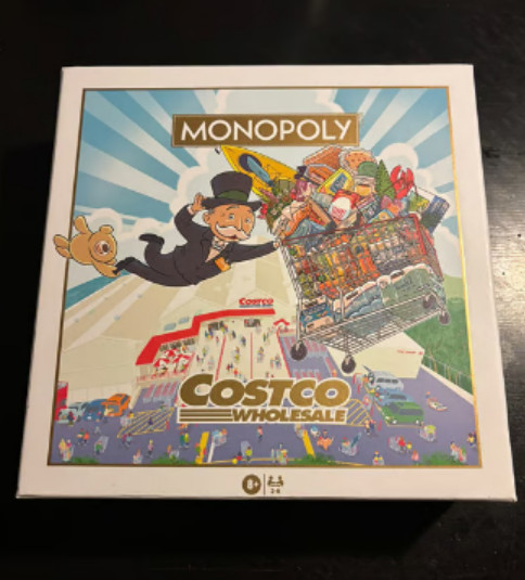 Monopoly Costco Wholesale COMPLETE WS Game Company 2023 Shopping Members