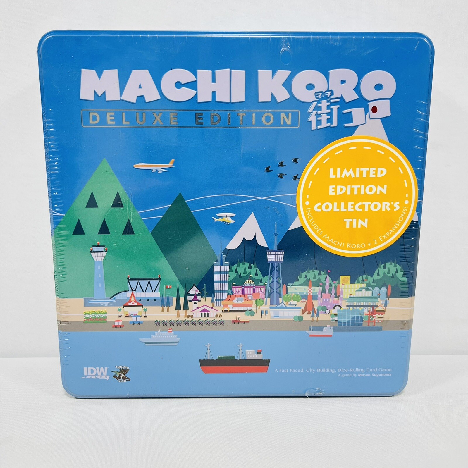 Machi Koro Deluxe Edition Limited Edition Collectors Tin New In Box Sealed RARE