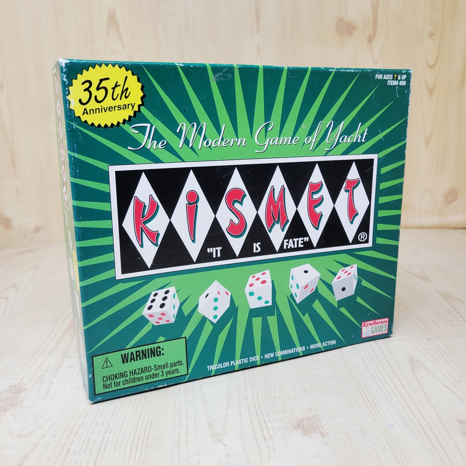Vintage Kismet “The Modern Game Of Yacht” 35th Anniversary MISSING TWO DICE!