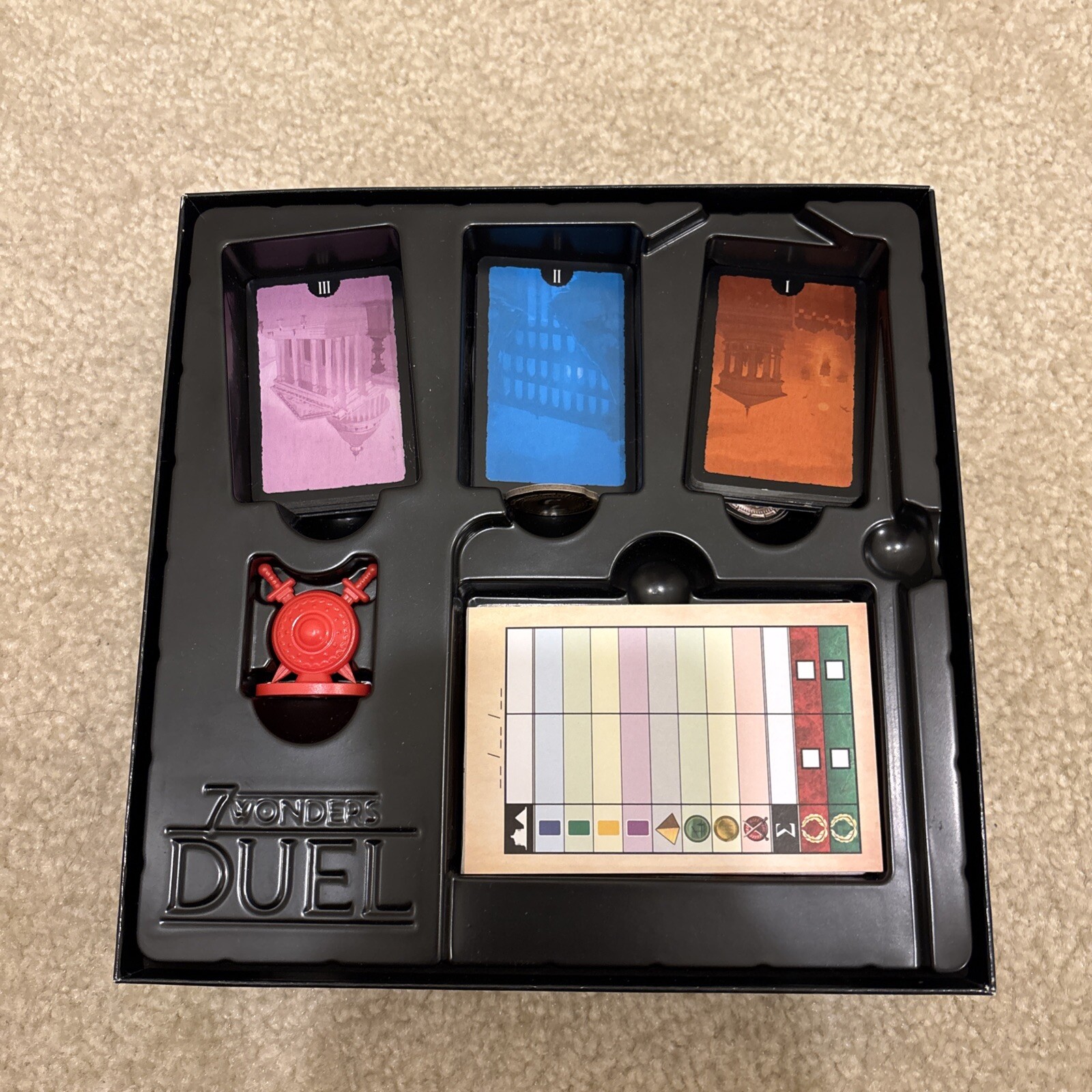 7 Wonders Duel Board Game Complete Repos Production 2015