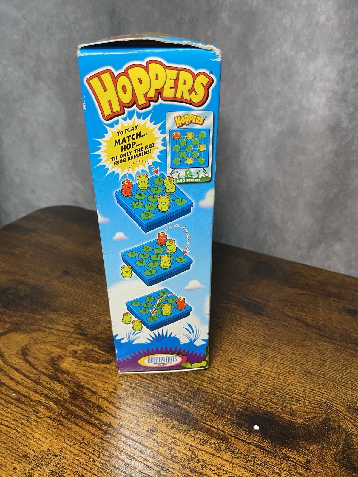HOPPERS THINK FUN BINARY ARTS PUZZLE FACTORY PACKAGED NEW RED FROG VERSION