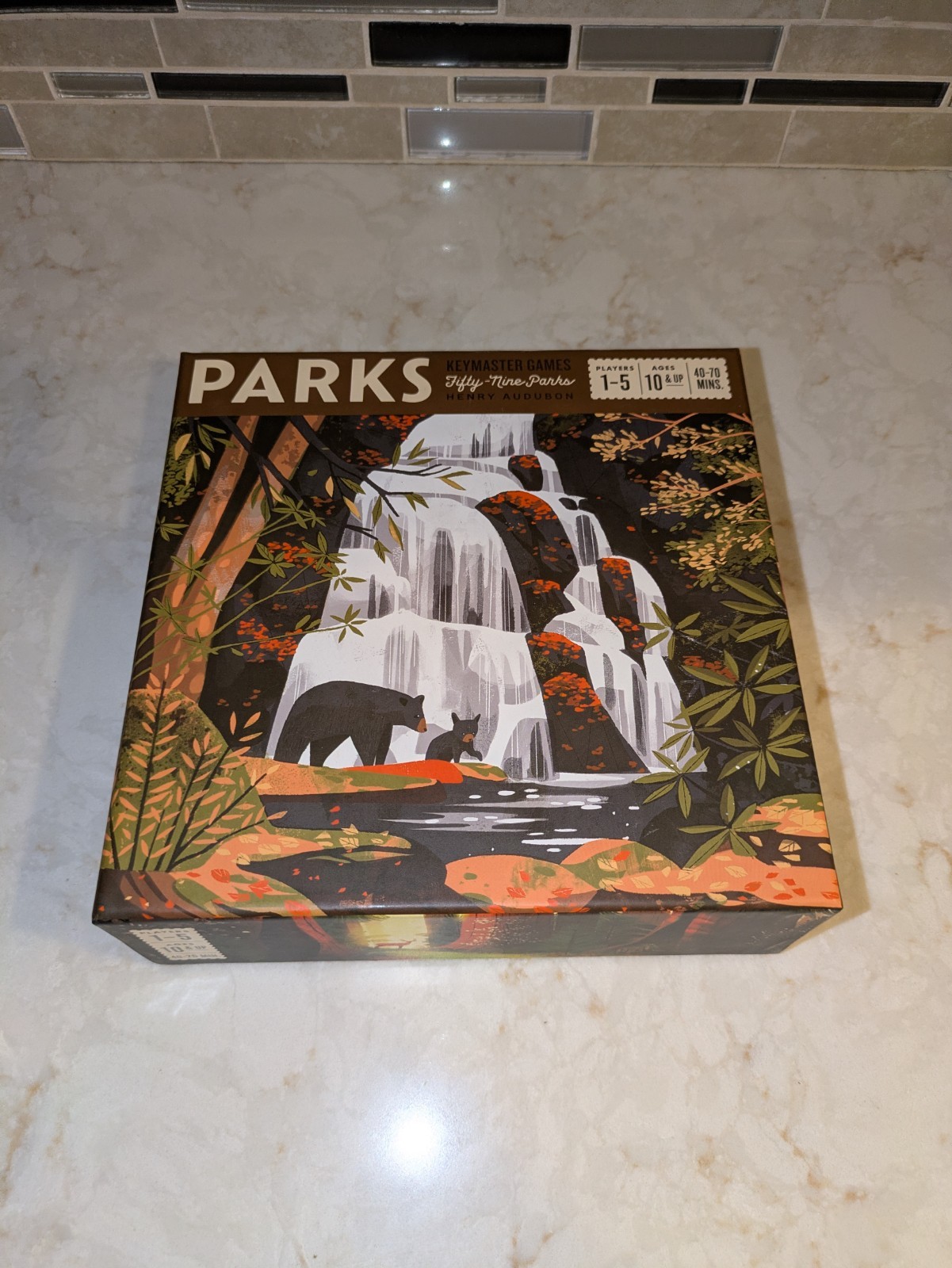 100% Complete Parks 1st Edition Board Game by Keymaster Games (KYM0501)