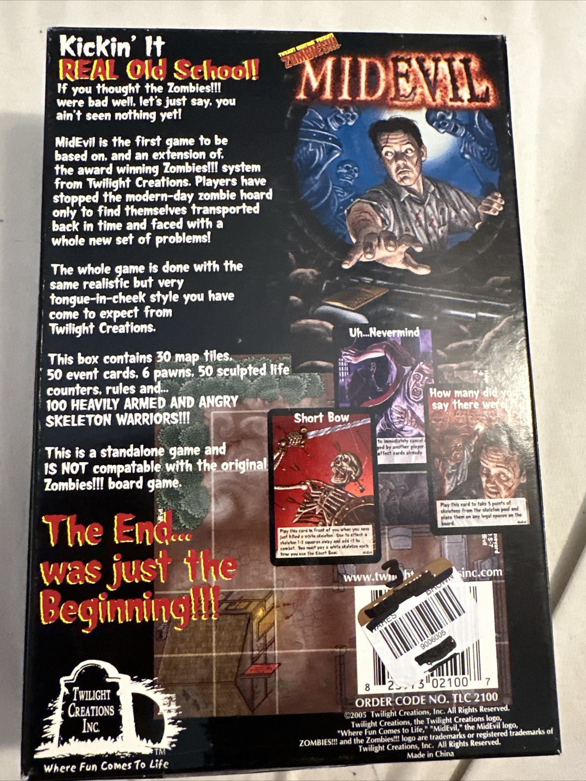 MidEvil – Twilight Creations – Bad To The Bone Open Box But Product Still Sealed