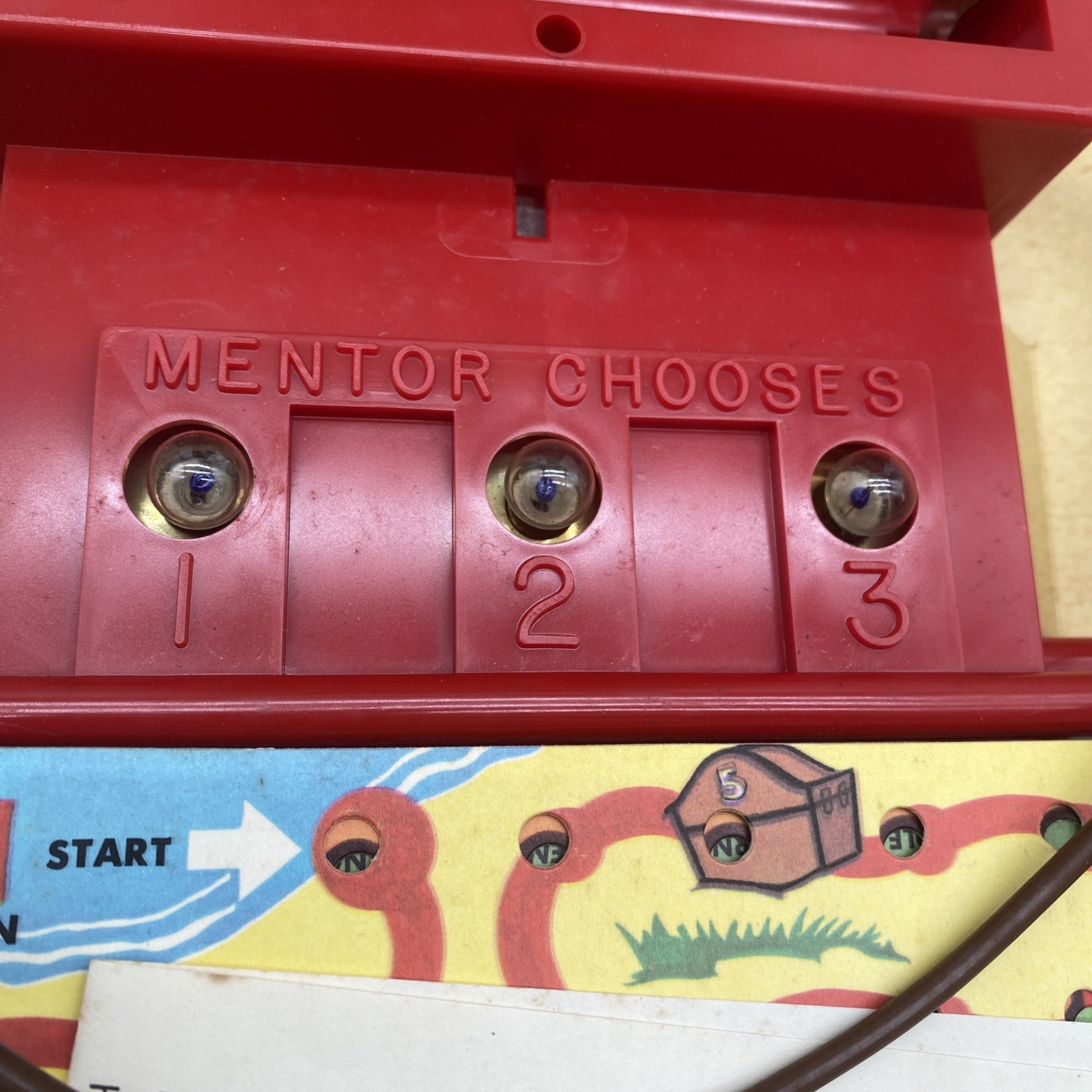 Hasbro’s Electronic Wizard Mentor Game 1960 AS IS Untested VTG UNUSED READ!