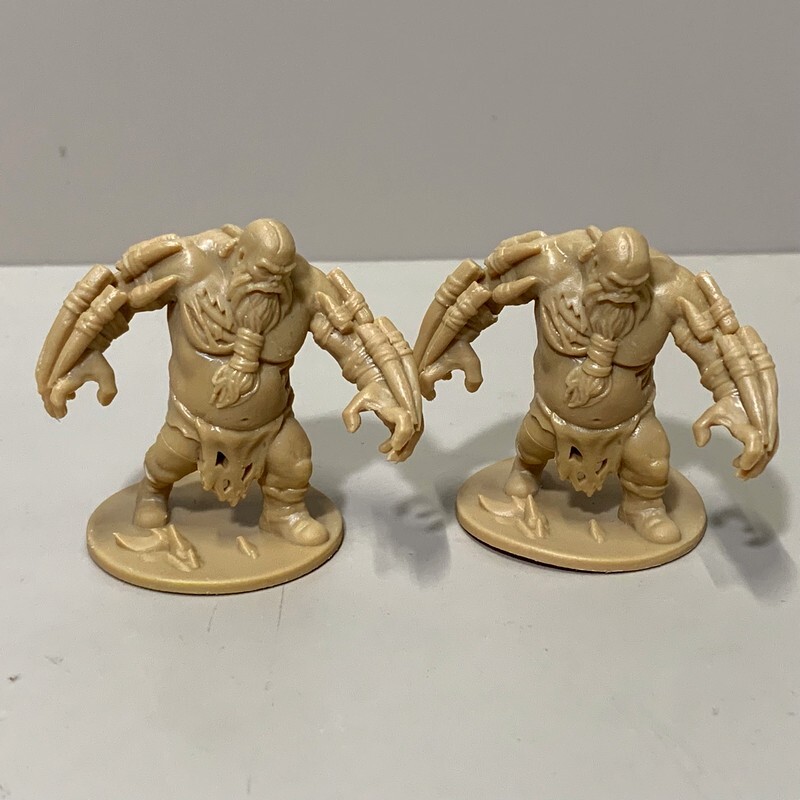 4x Draugr Eldthurs Monster Creatures Northgard Uncharted Lands Board Game Minis