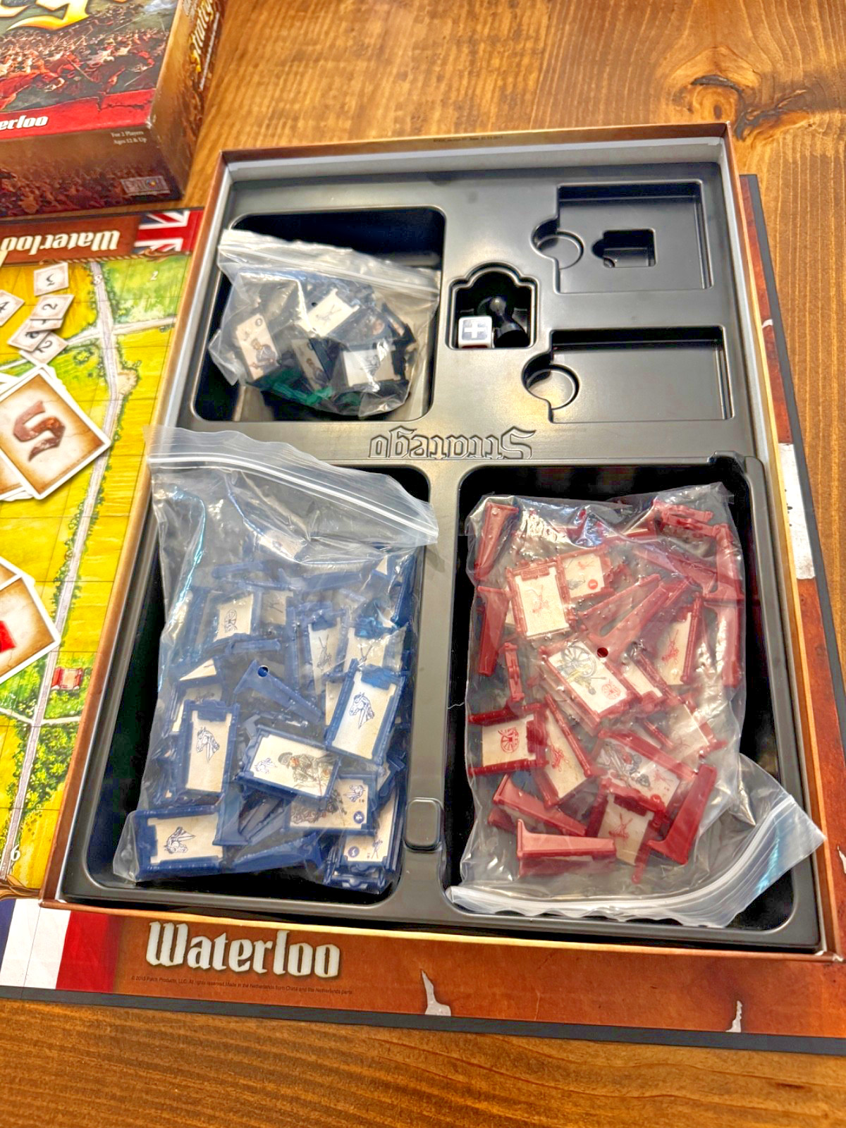 Stratego Waterloo 200 Years Board Game. Good+ Condition
