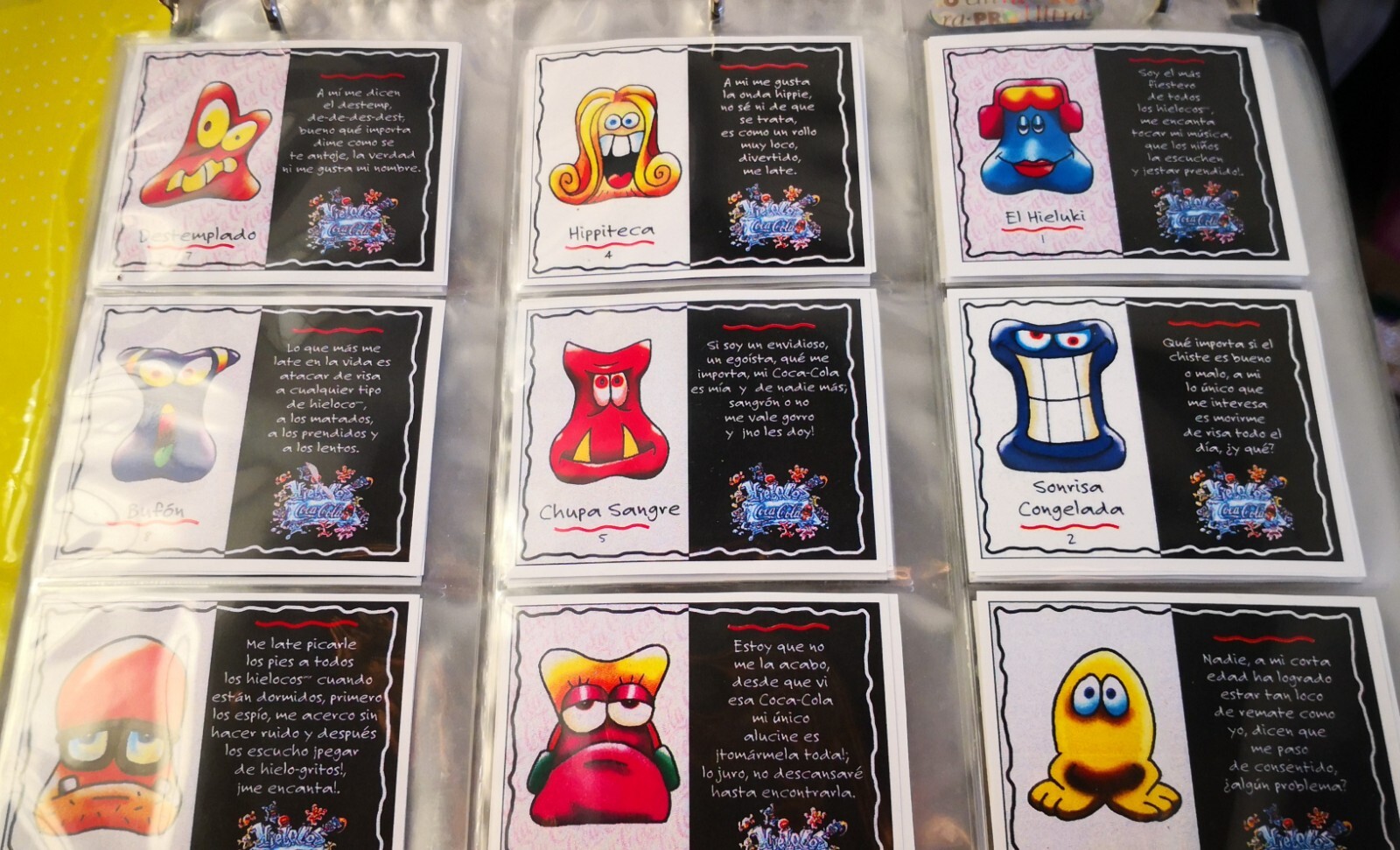 60 first gen complete Tarjetas Hielocos México Bootlegs Crazy Bones