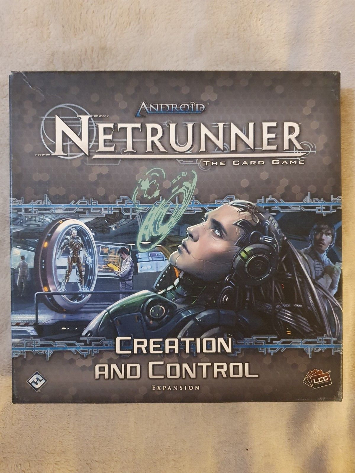 Android Netrunner Card Game LCG Creation and Control Expansion by Fantasy Flight