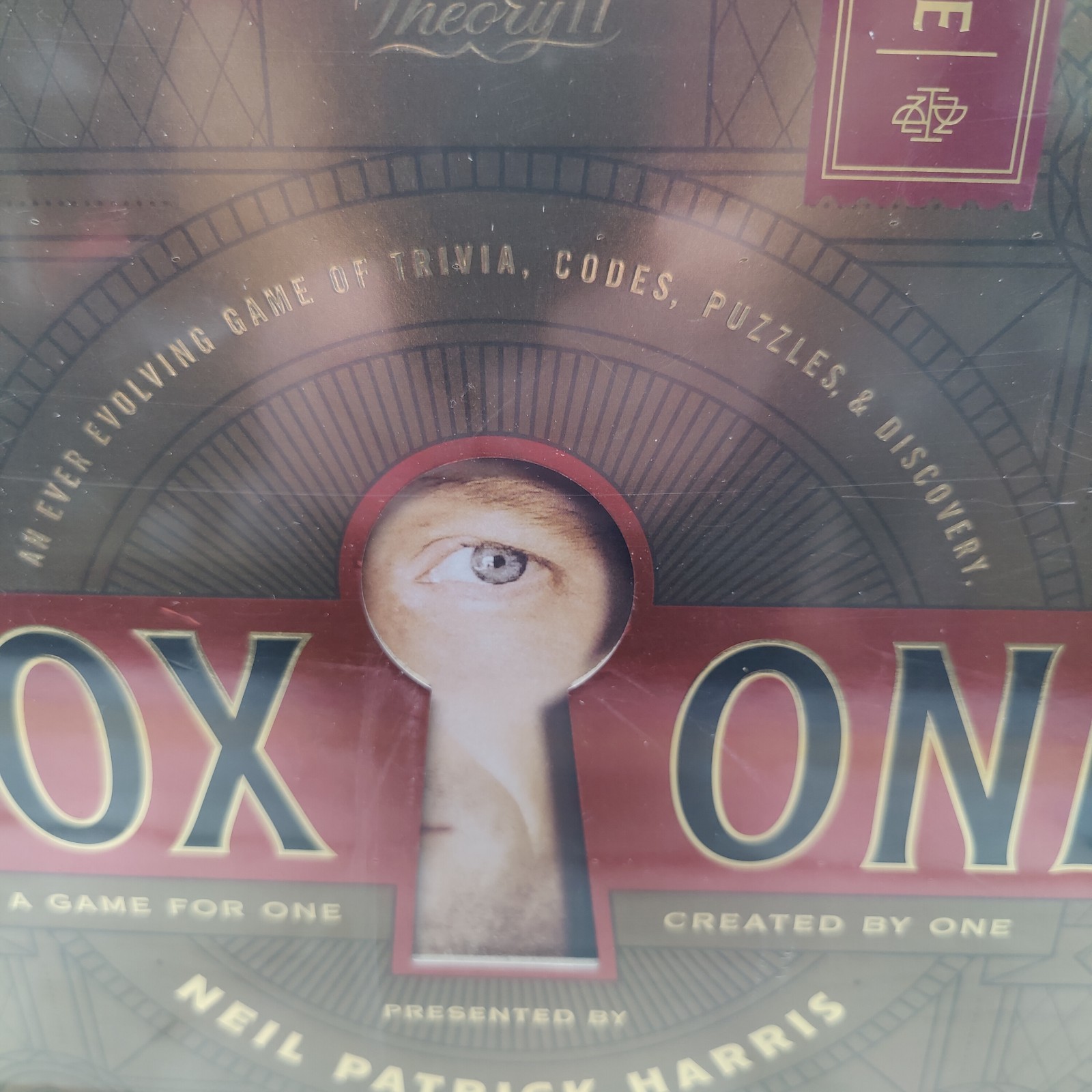 Box ONE Board Game Presented by Neil Patrick Harris 1 Player