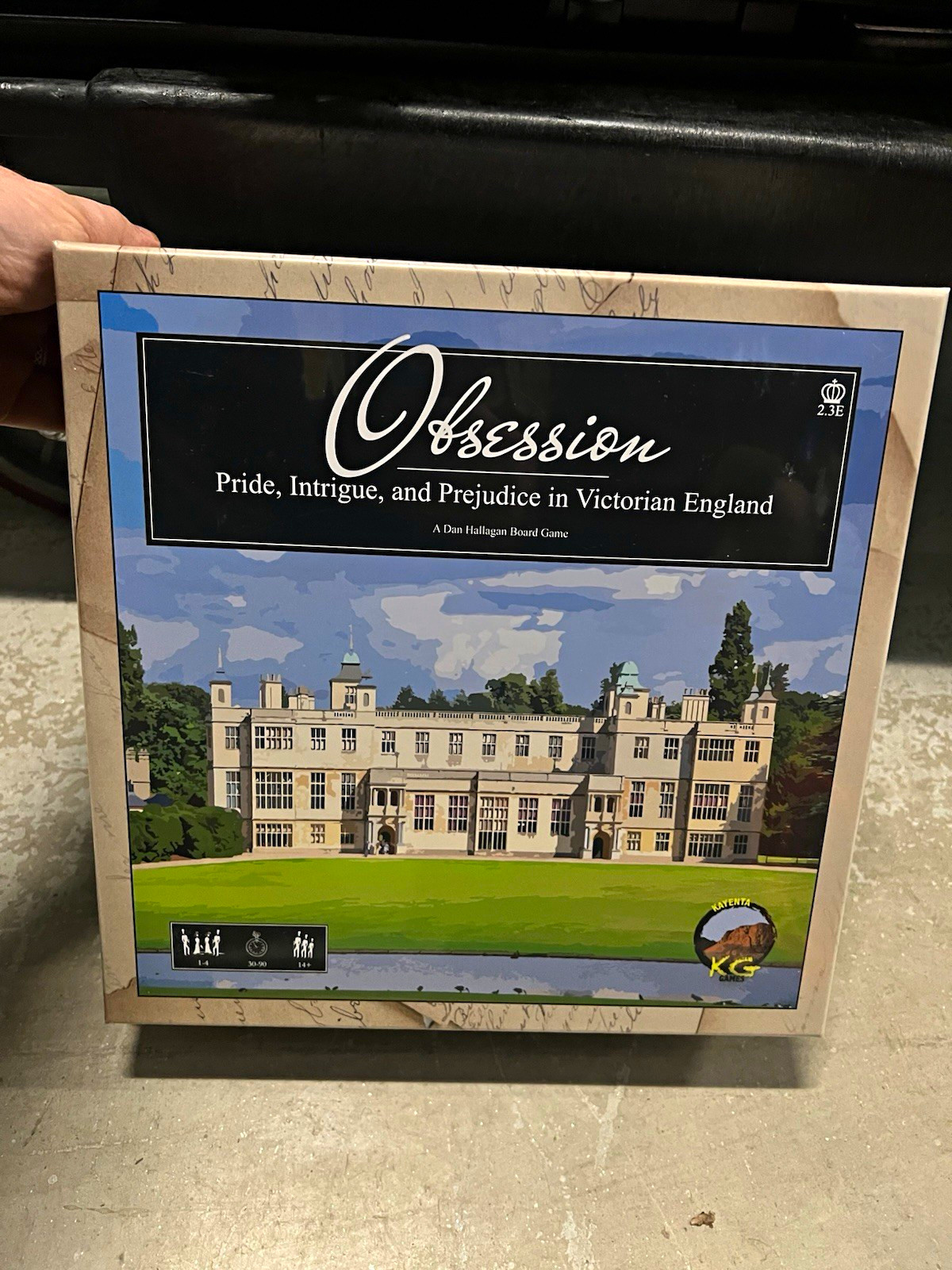 New – Kayenta Games Obsession Board Game Victorian England 1-4 Players Ages 14+