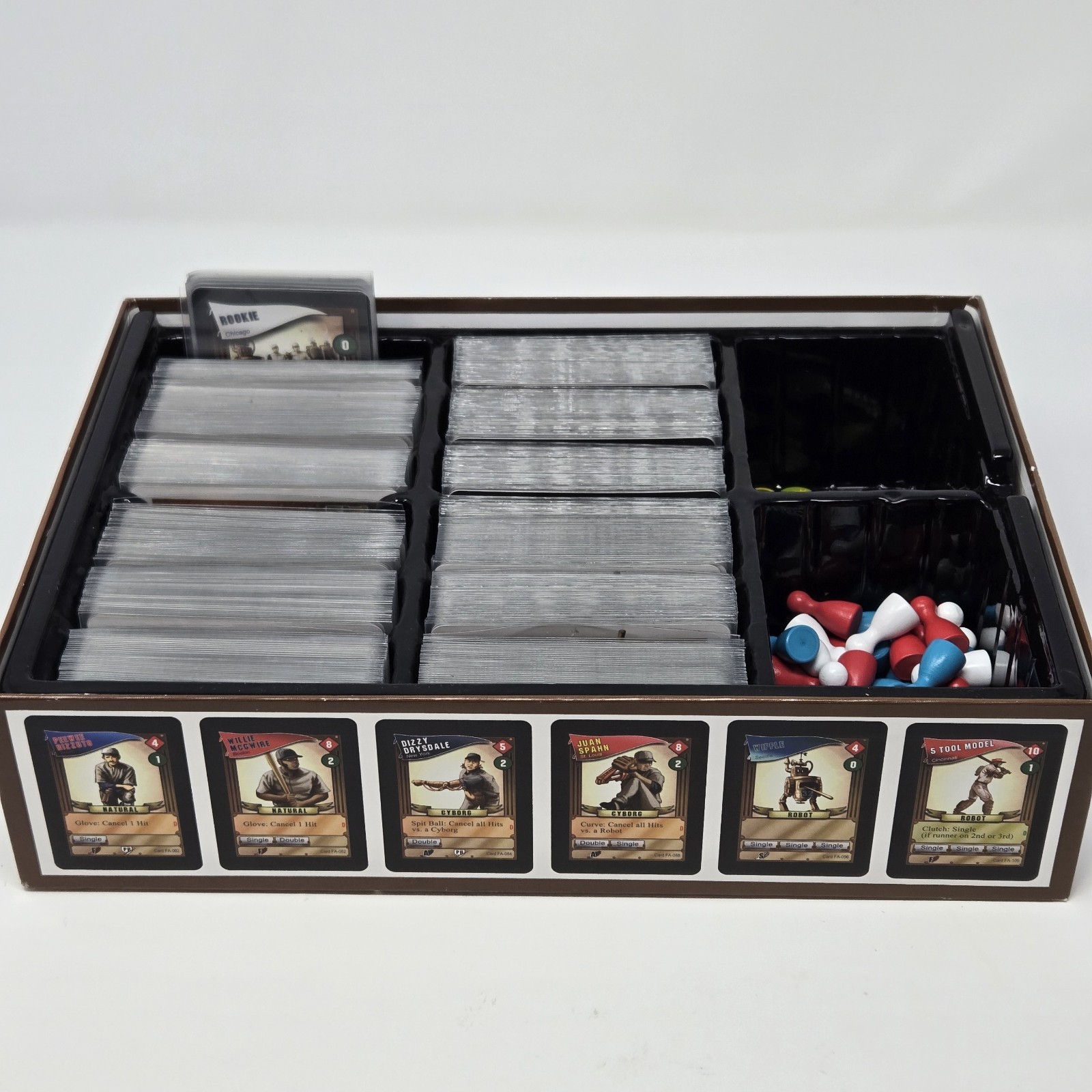 Baseball Highlights 2045 Board Game Eagle Gryphon Expansions Sleeved Cards Lot