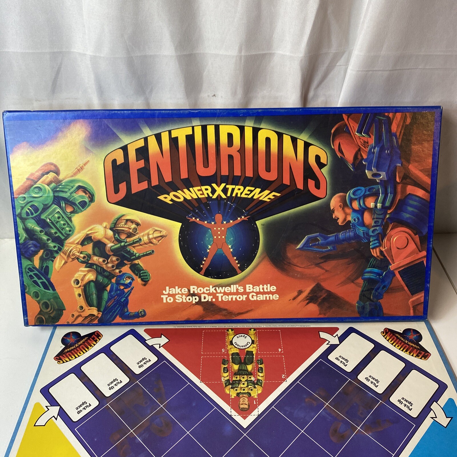 Vintage 1986 CENTURIONS POWER XTREME BOARD GAME PARKER BROTHERS COMPLETE RARE