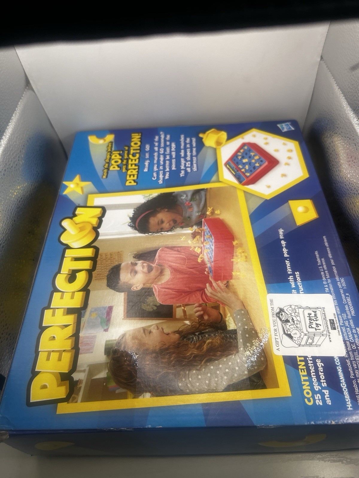 Hasbro Gaming Perfection Game Kids Ages 5+ Classic Pop-Up Game Sealed