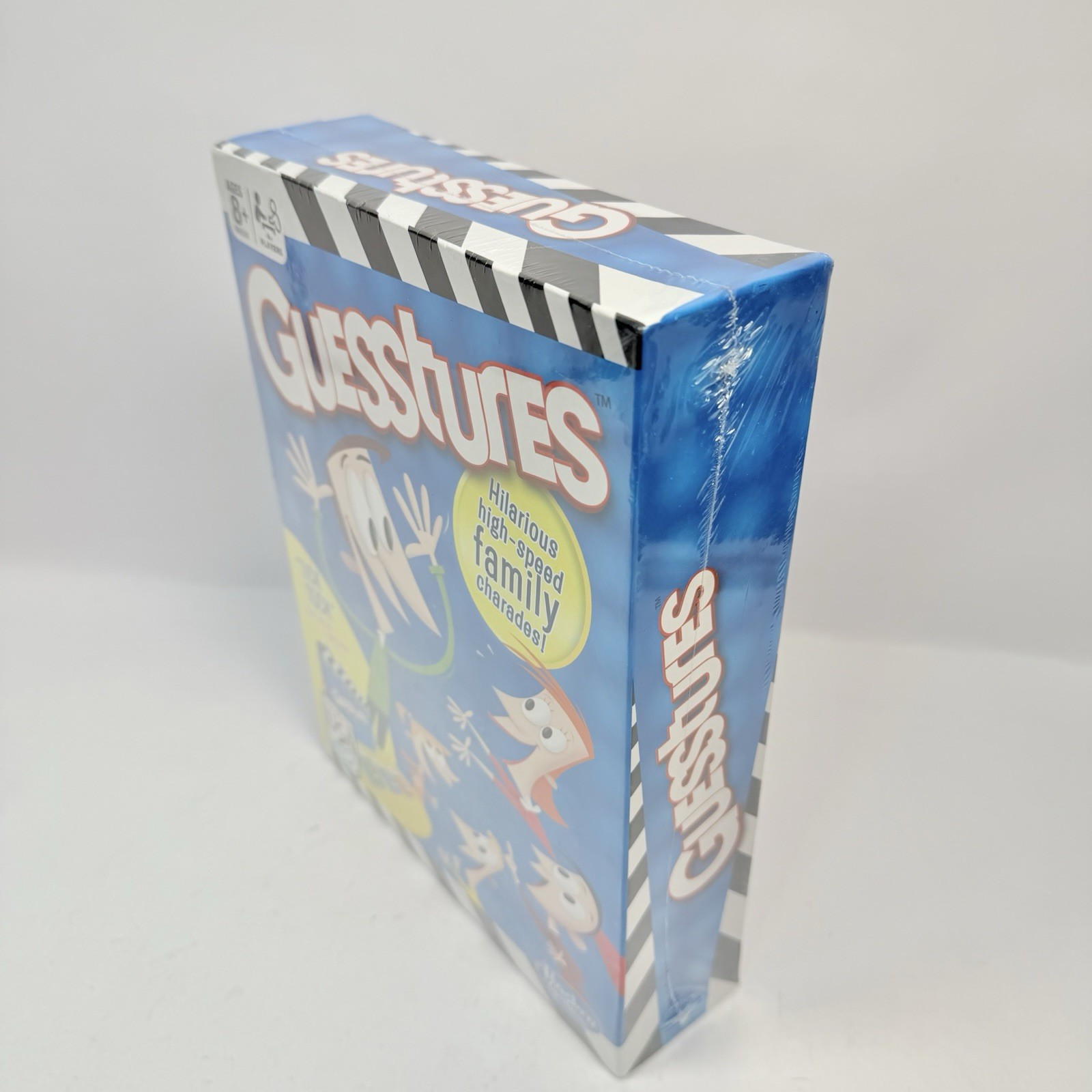 NEW Guesstures Charades Game Hasbro Gaming 4+Players Age 8+ Family Friendly 2014