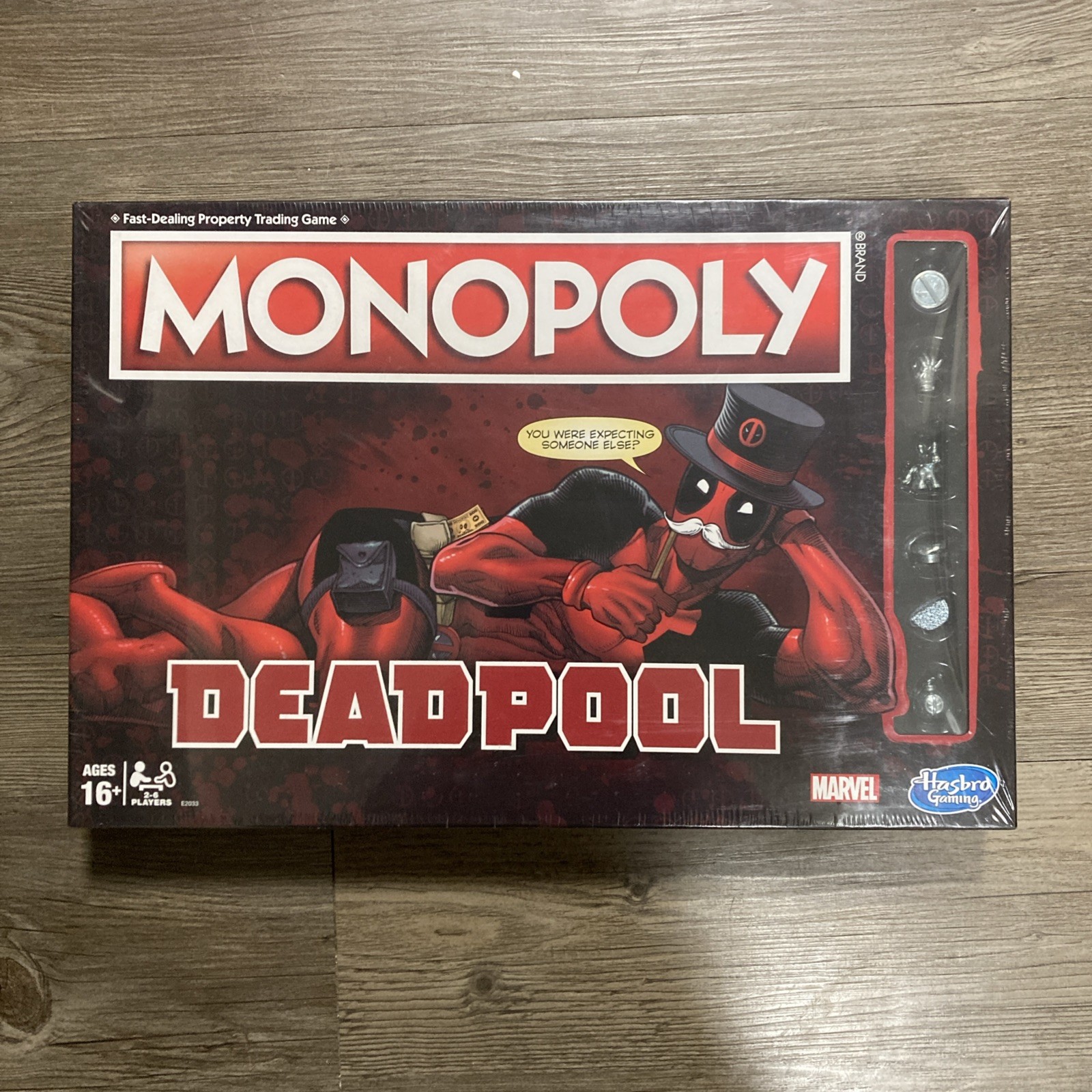 DEADPOOL Monopoly Board Game NIB/SEALED Parker Brothers-Hasbro-Marvel
