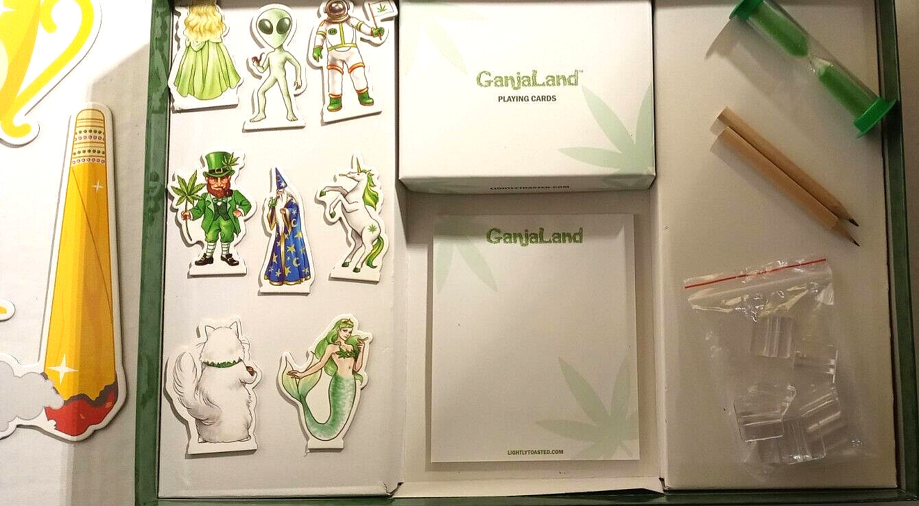 Ganjaland Board Game: An Epic Weed Adventure for Adults