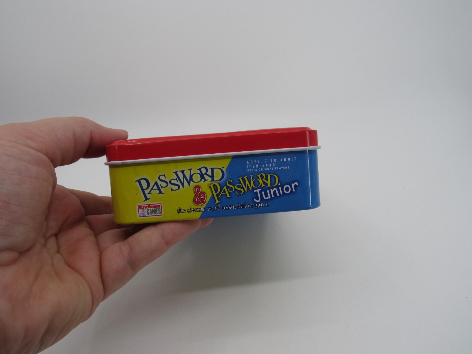 Password & Junior Combo Tin Board Game Word Association Endless Games Complete