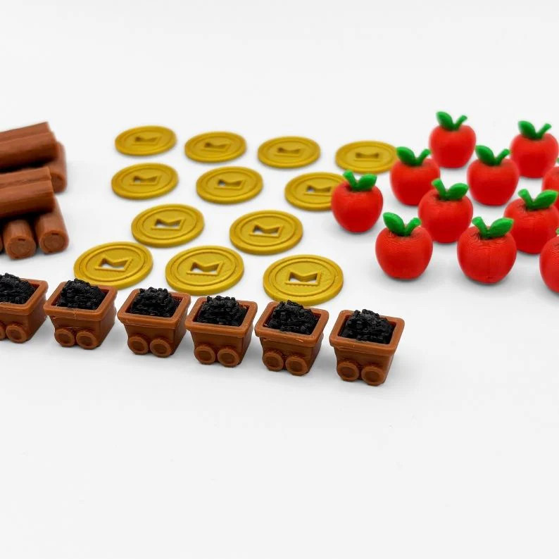 Cozy Stickerville Deluxe Resource Tokens