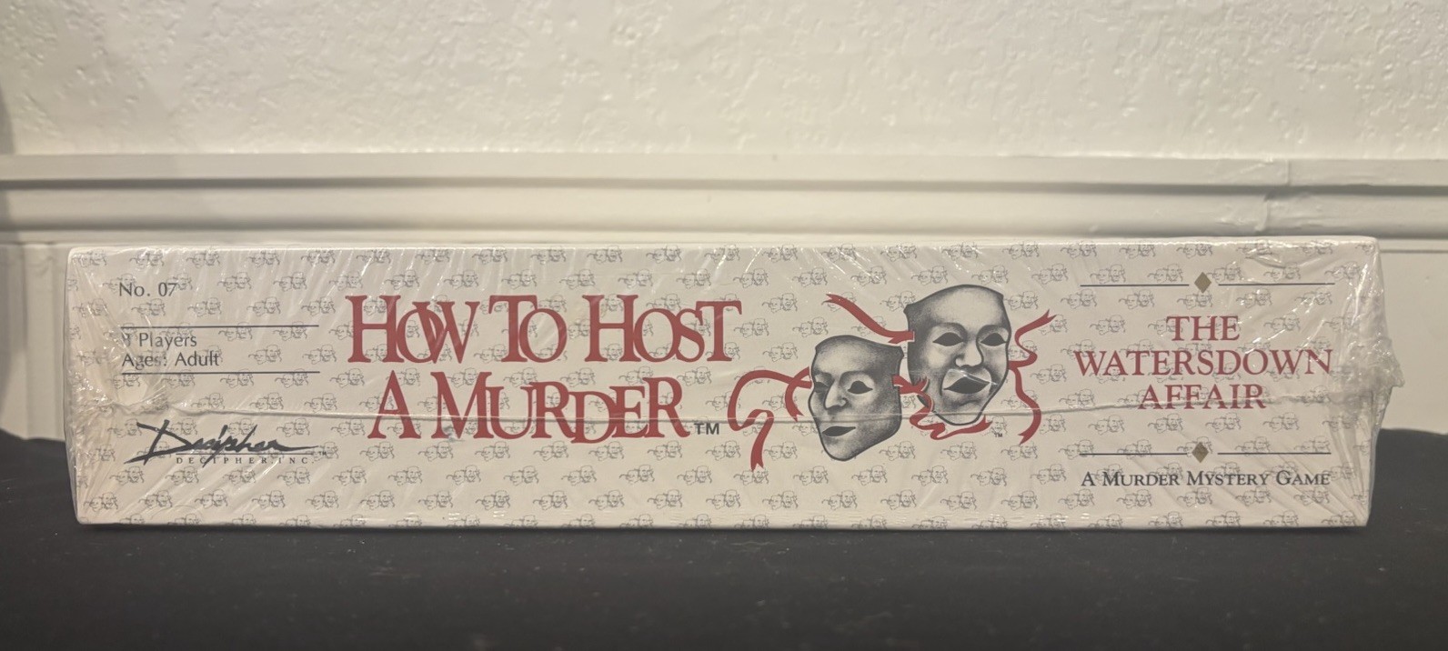 1986 How To Host A Murder Watersdown Affair Sealed & Original Price Tag Party
