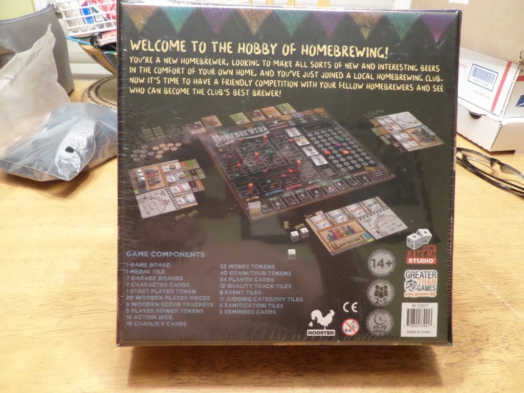 Homebrewers: A Dice Game Of Inventive Beers Greater Than Games New/Sealed