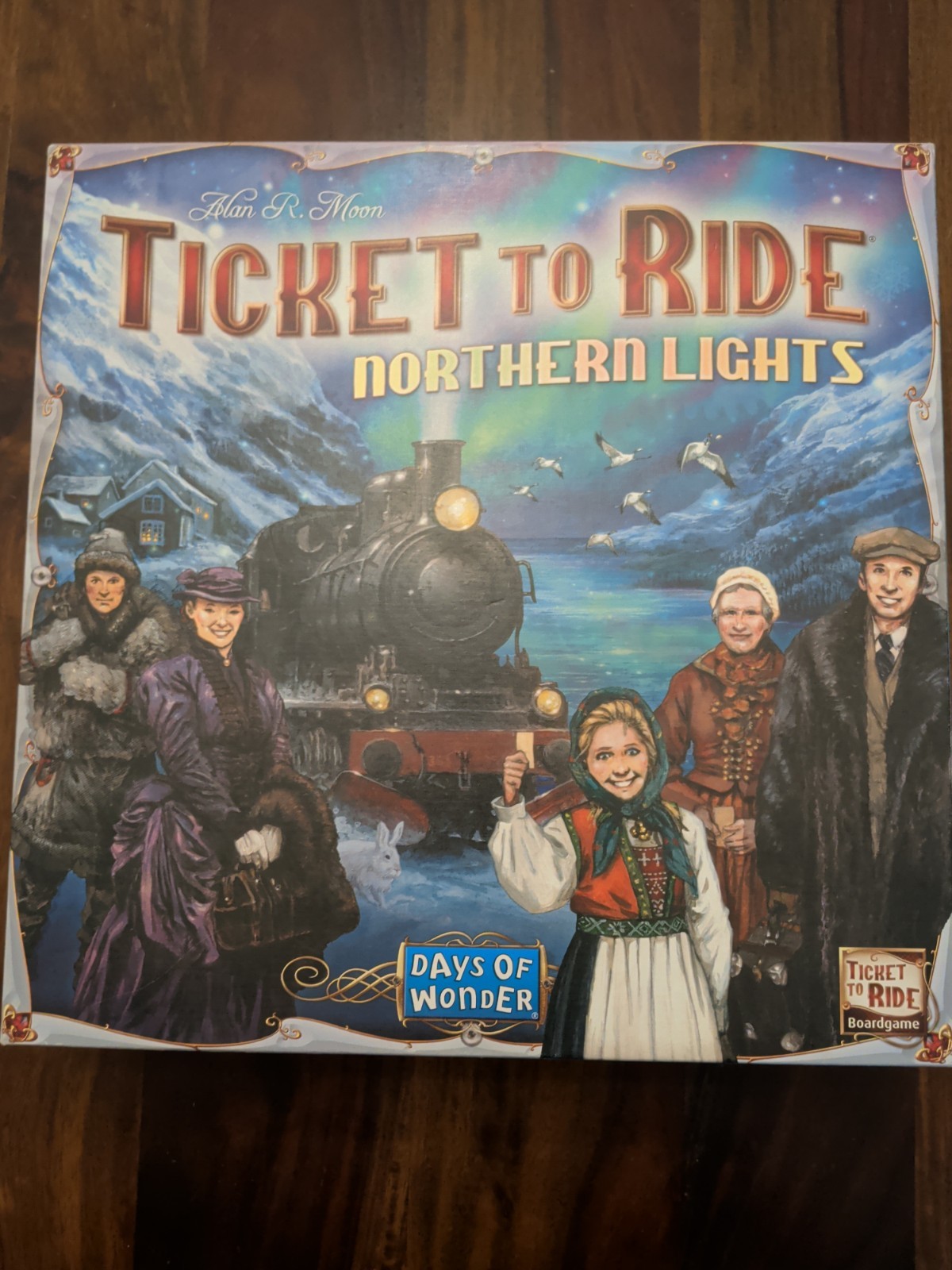 Ticket To Ride Northern Lights – Days Of Wonder – COMPLETE, NEVER Played