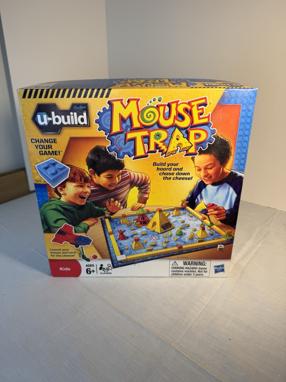 Mouse Trap U-Build By Hasbro Board Game Kids Age 6+ Family Fun Game Night 2010