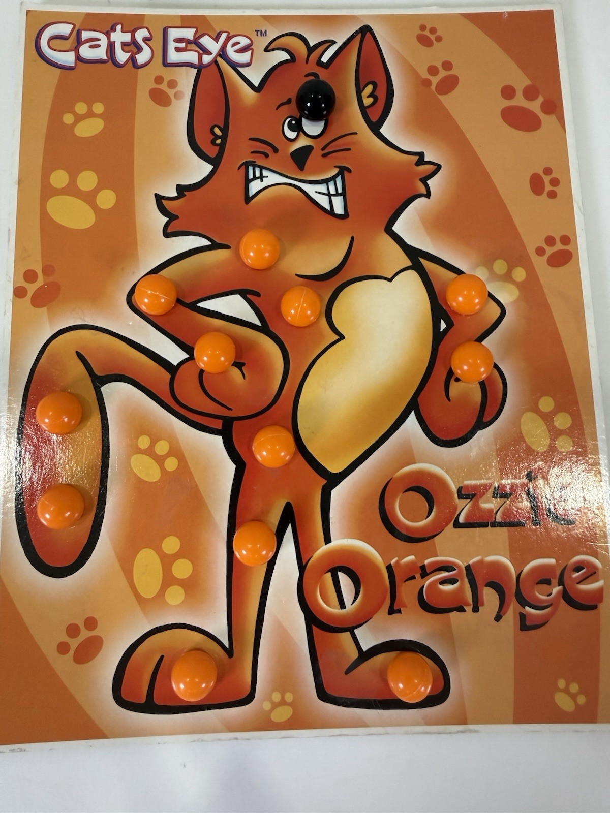 Cats Eye Game by Cadaco 1997 Vintage Board Game Color Matching Incomplete
