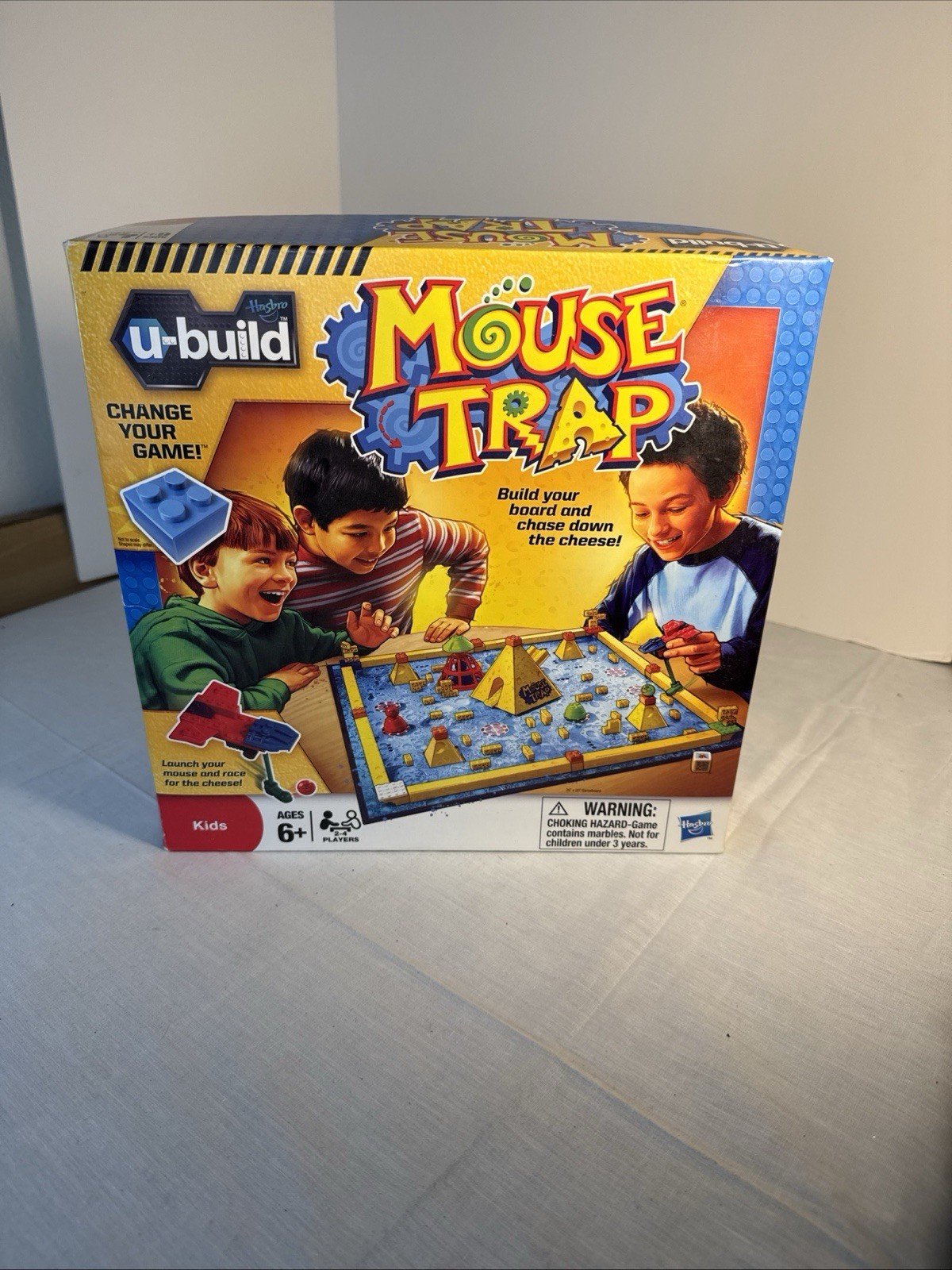 Mouse Trap U-Build By Hasbro Board Game Kids Age 6+ Family Fun Game Night 2010